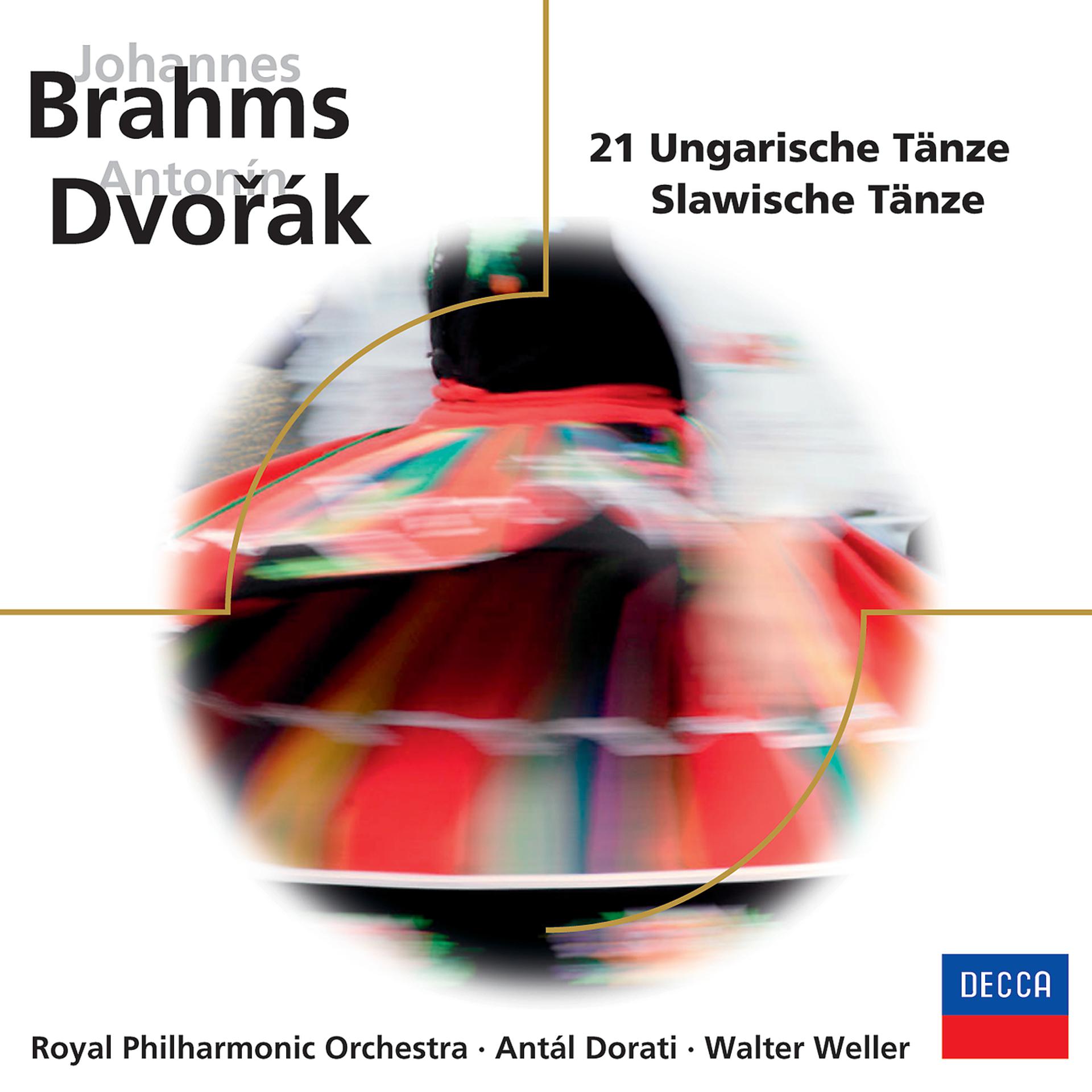 Постер альбома Brahms, Dvořák: 21 Ungarische Tänze / Slawische Tänze