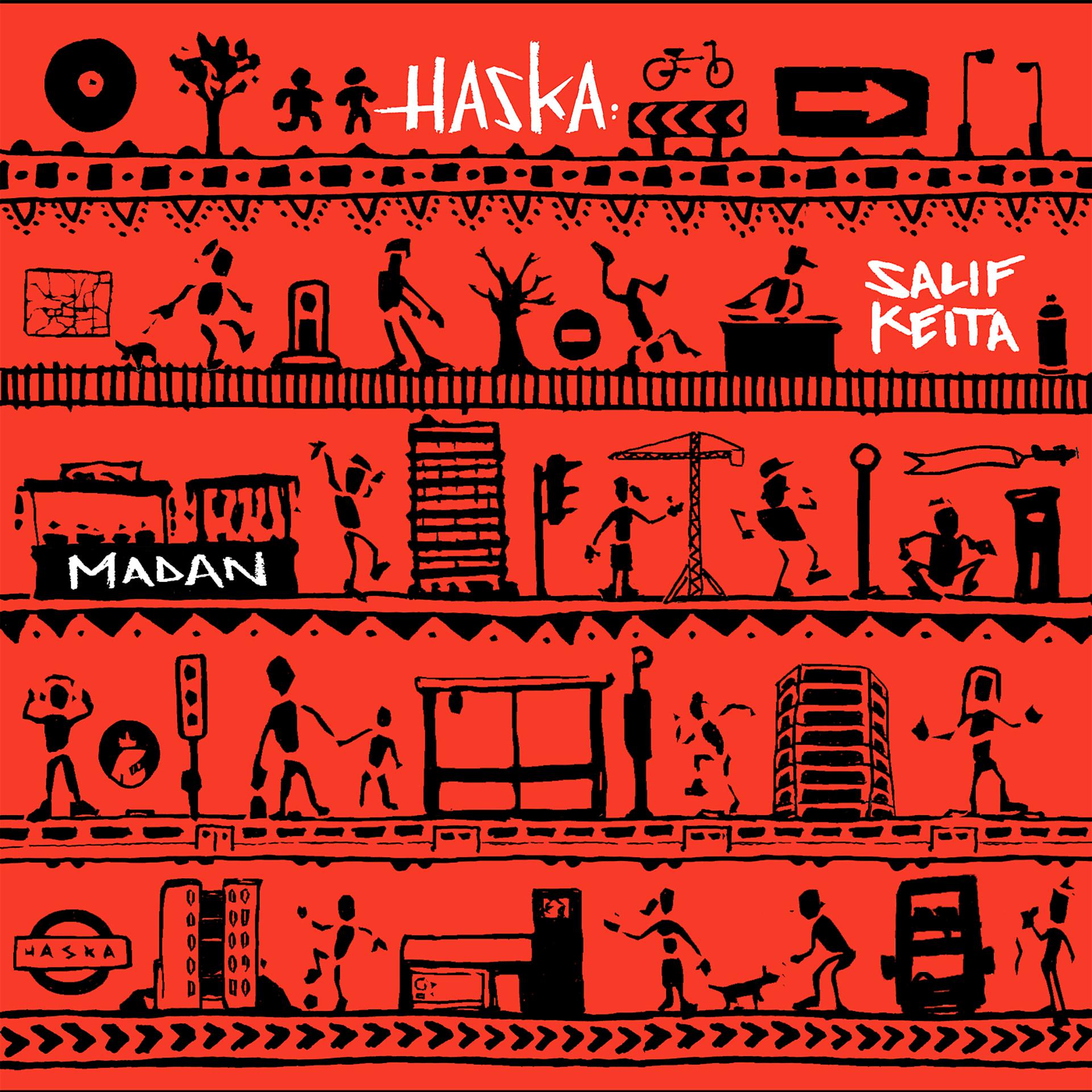 Постер к треку Haska, Salif Keita - Madan