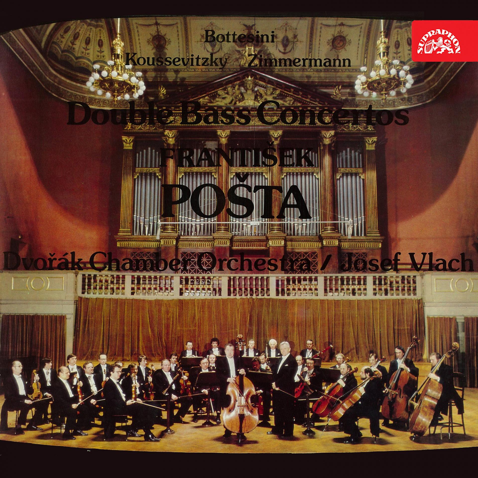 Постер альбома Zimmermann, Koussevittzky, Bottesini: Double Bass Concertos
