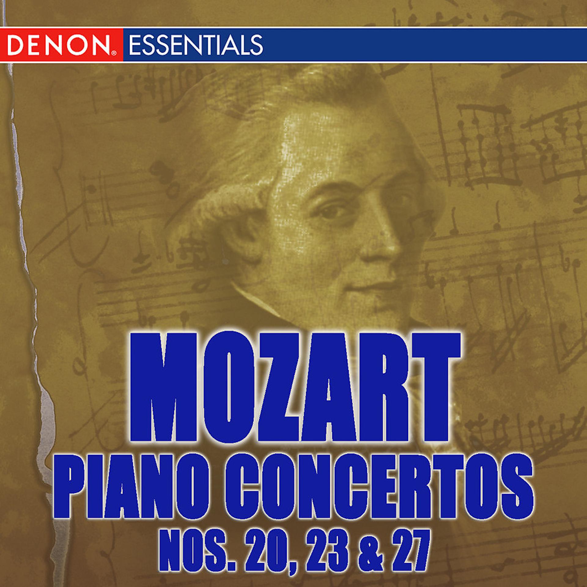 Постер альбома Mozart: Piano Concertos Nos. 20 - 23 - 27