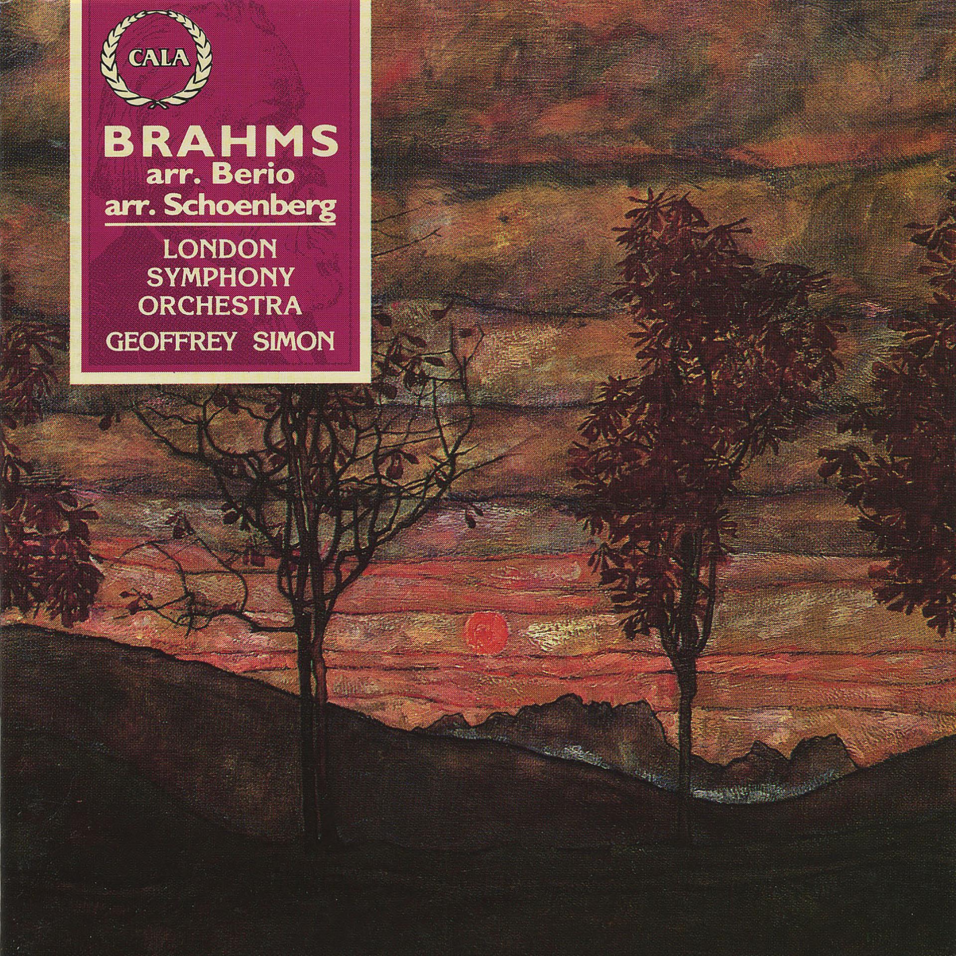 Постер альбома Brahms: Piano Quartet in G Minor Op. 25 – Berio: Op. 120, No. 1 for Clarinet and Orchestra