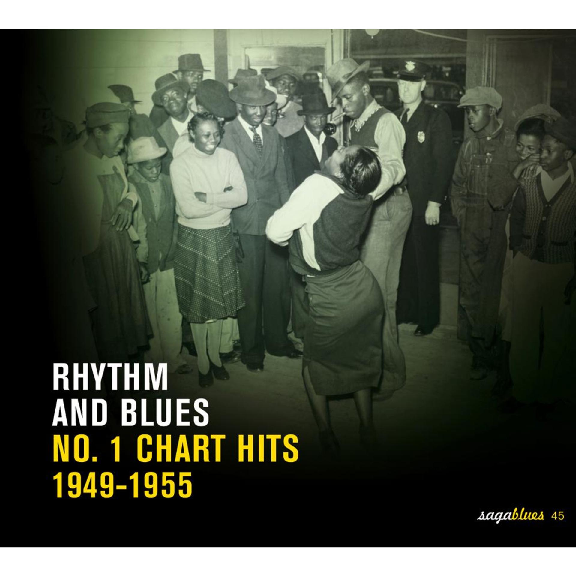 Постер альбома Saga Blues: Rhythm and Blues "No. 1 Chart Hits 1949-1955"