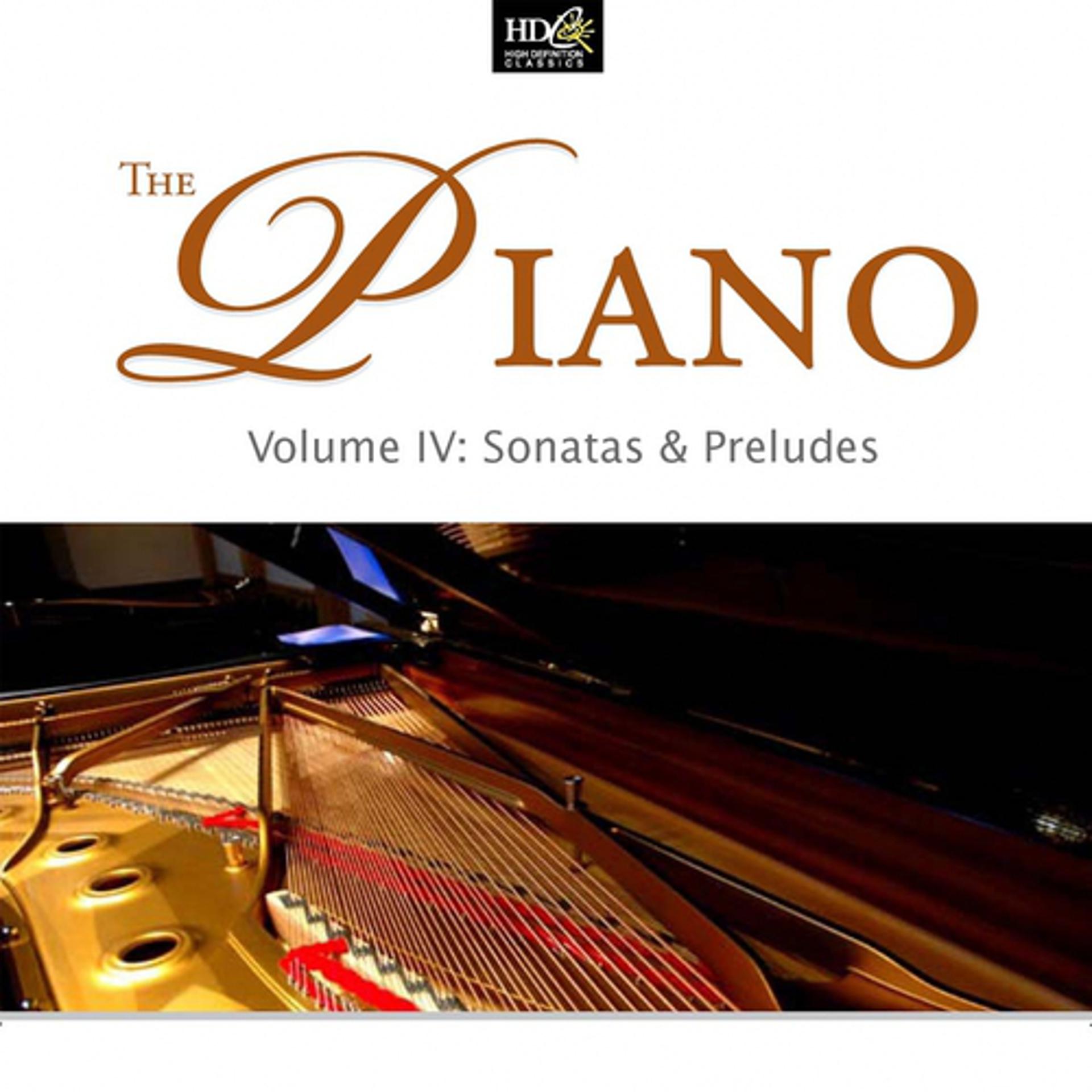 Постер альбома The Piano Vol. 4: Sonatas And Preludes: Beethoven: Sonata and Concerto
