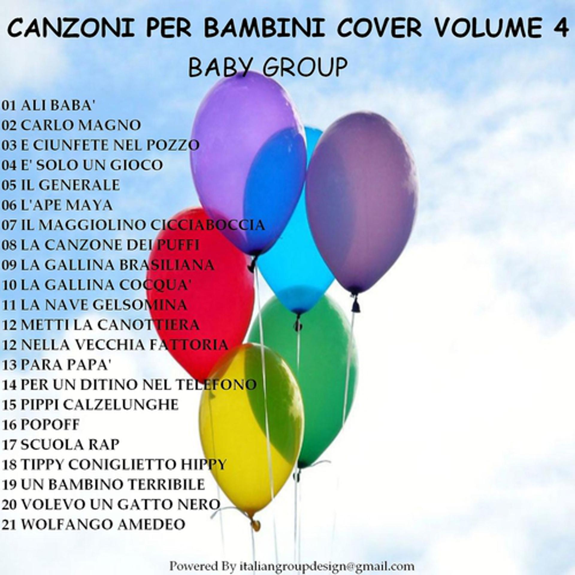 Постер альбома Canzoni per bambini cover, vol. 4