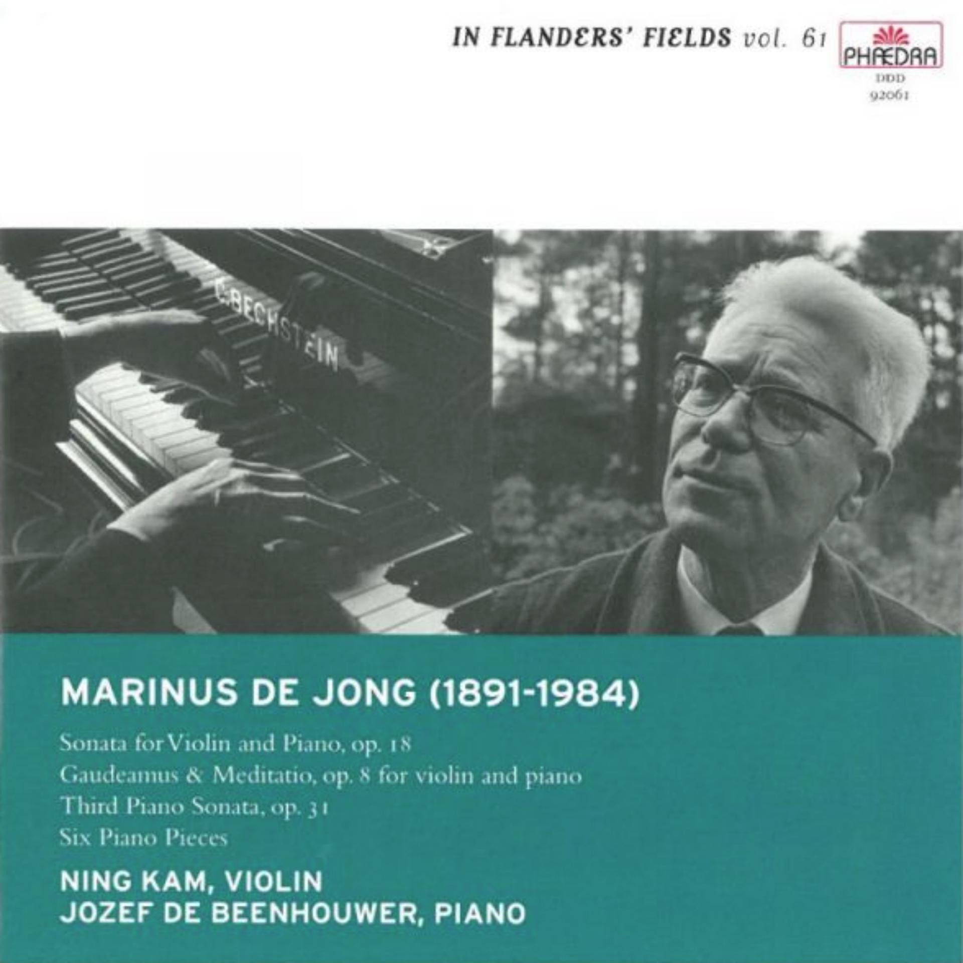 Постер альбома In Flanders' Fields Vol. 61: Marinus de Jong