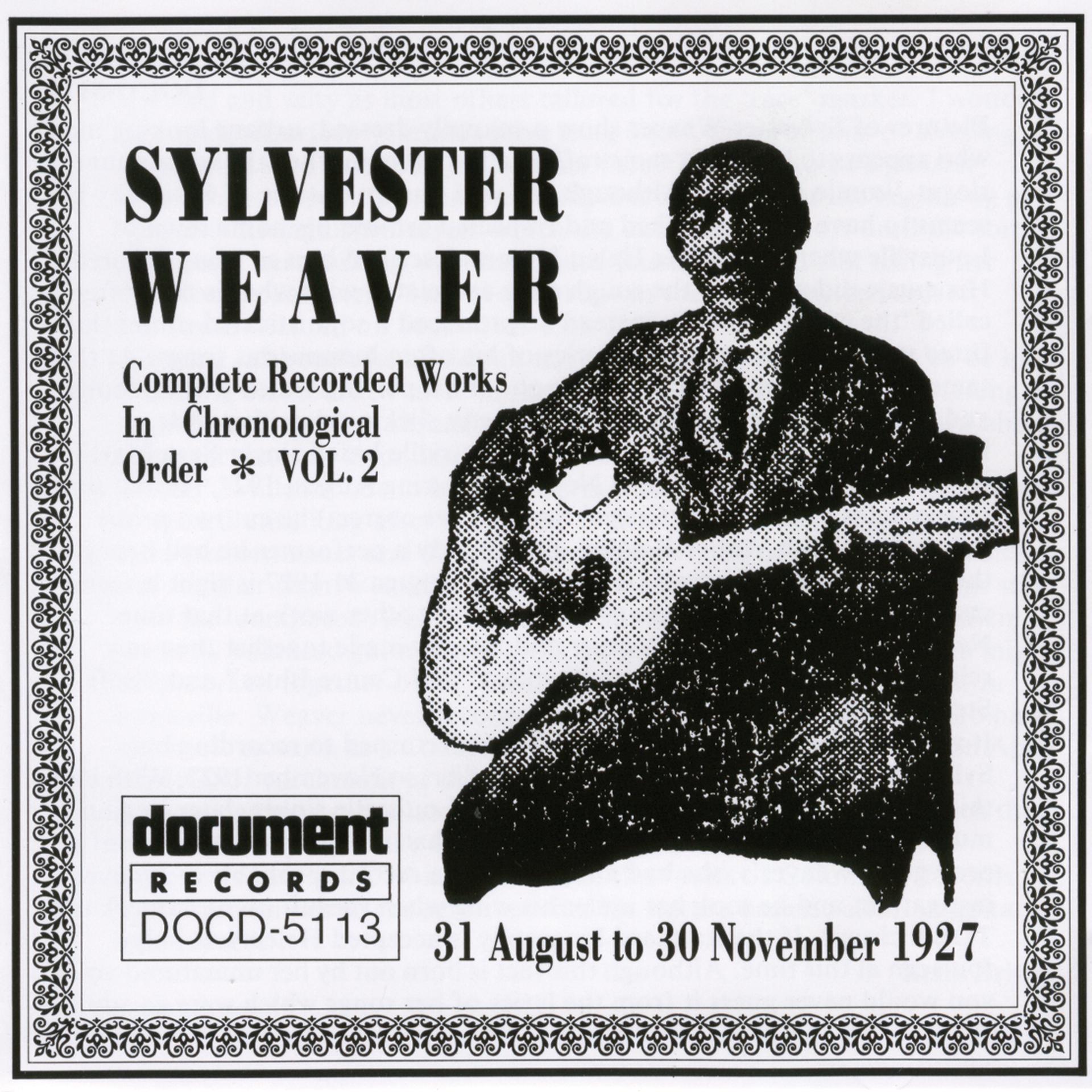 Постер альбома Sylvester Weaver Vol. 2 (1927)