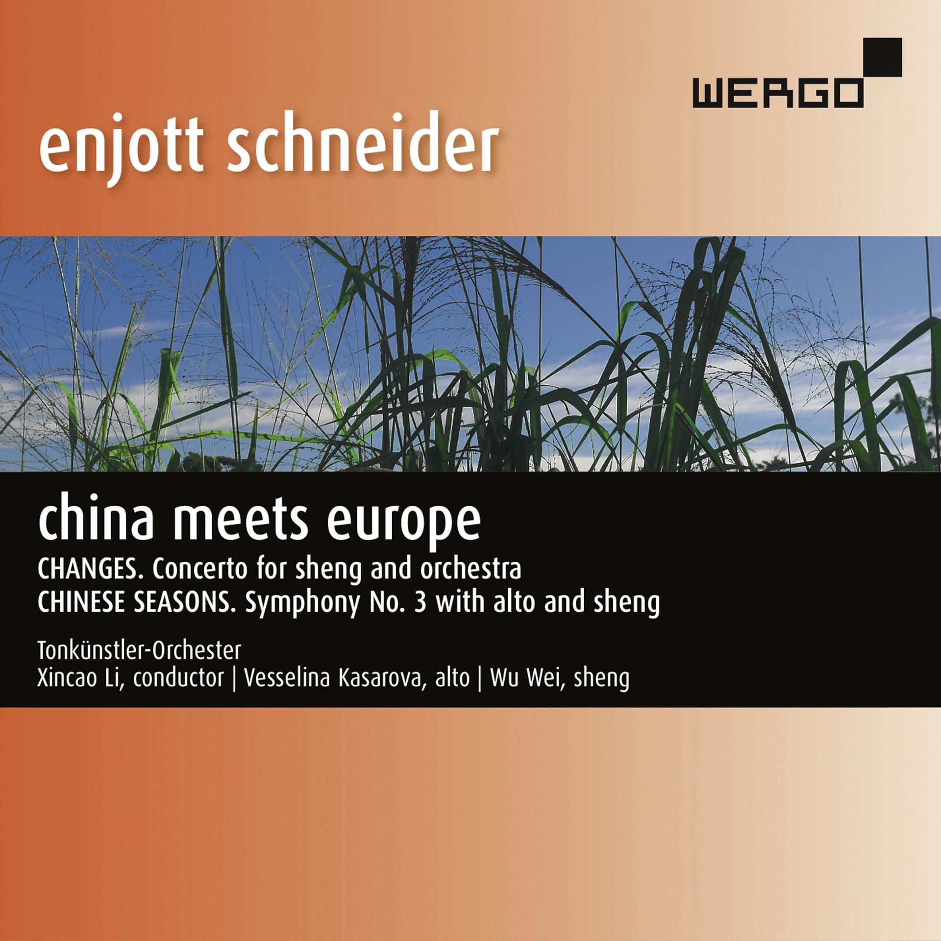 Постер альбома Enjott Schneider: China Meets Europe