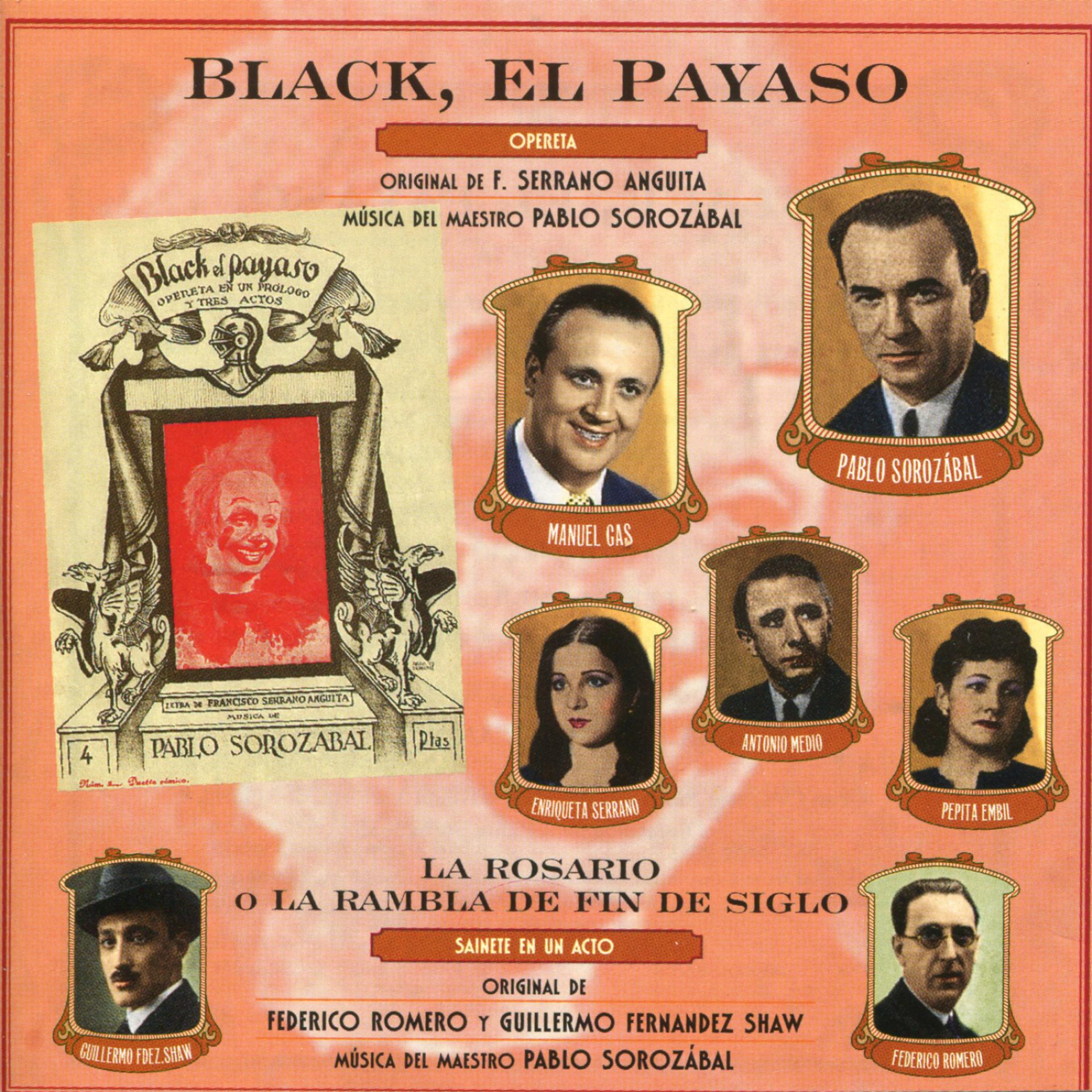Постер альбома Black, El Payaso - La Rosario
