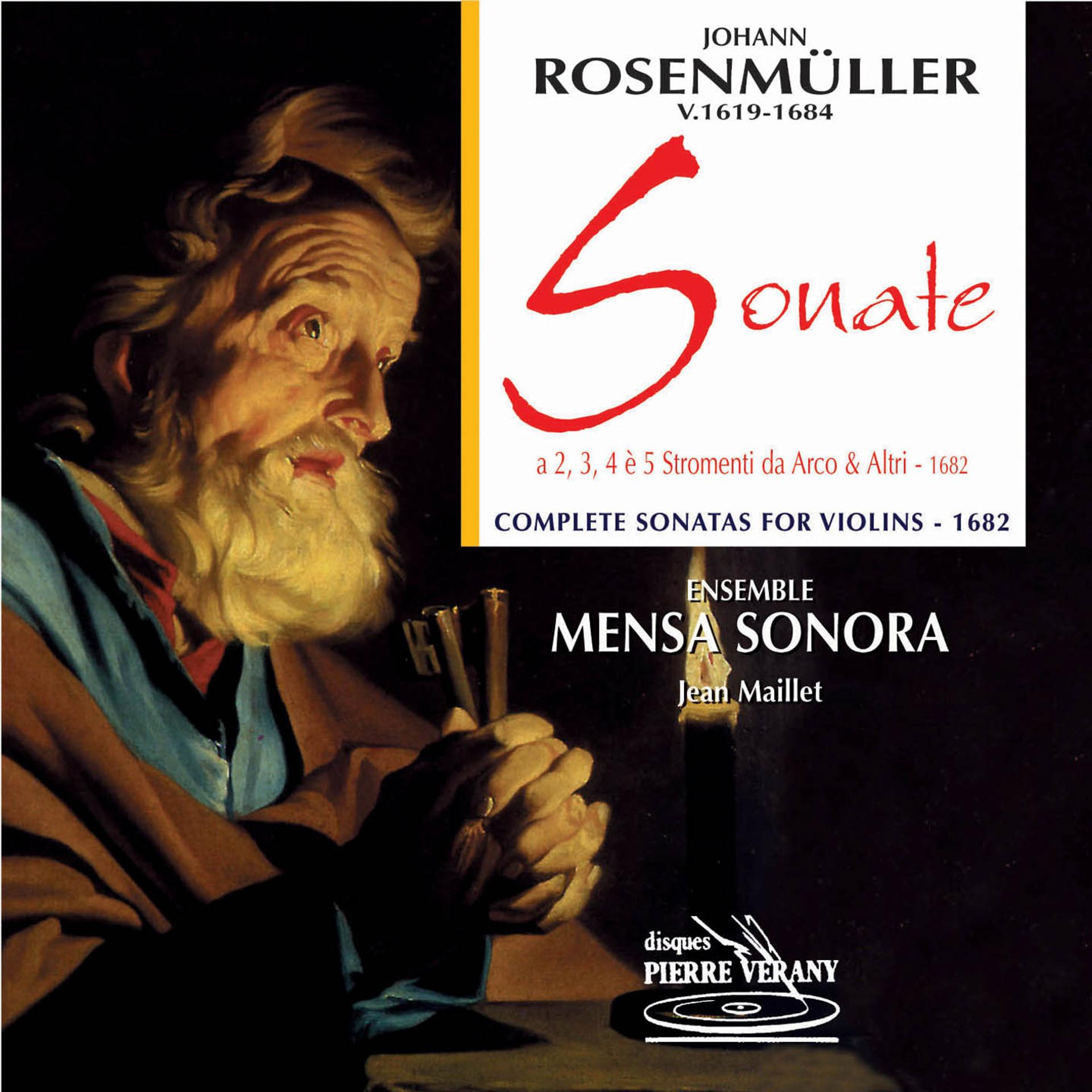 Постер альбома Rosenmuller : Sonate a 2, 3,4 e 5 stromenti da arco & altri