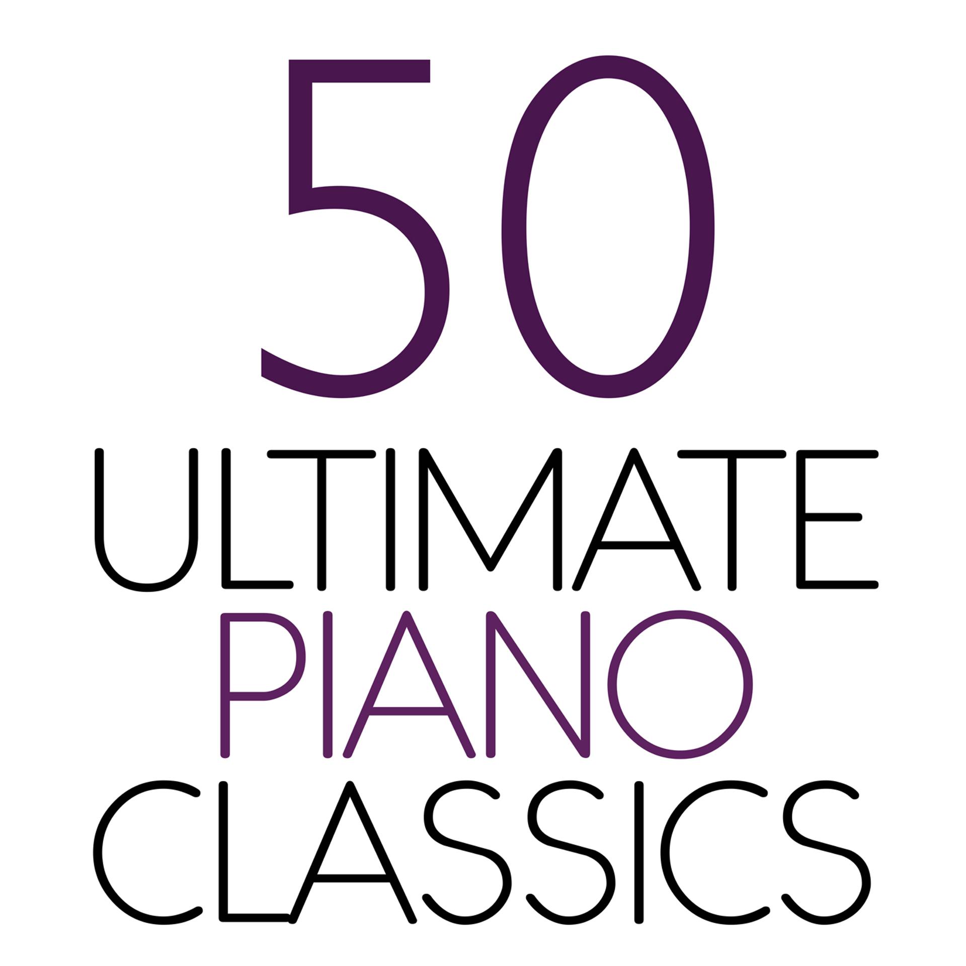 Постер альбома 50 Ultimate Piano Classics
