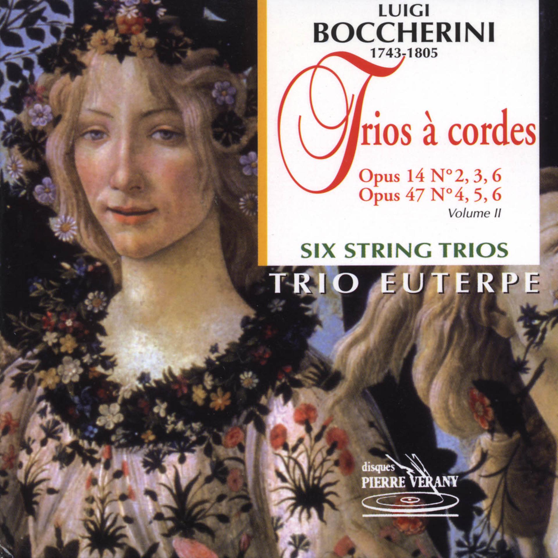 Постер альбома Boccherini : Trios à cordes