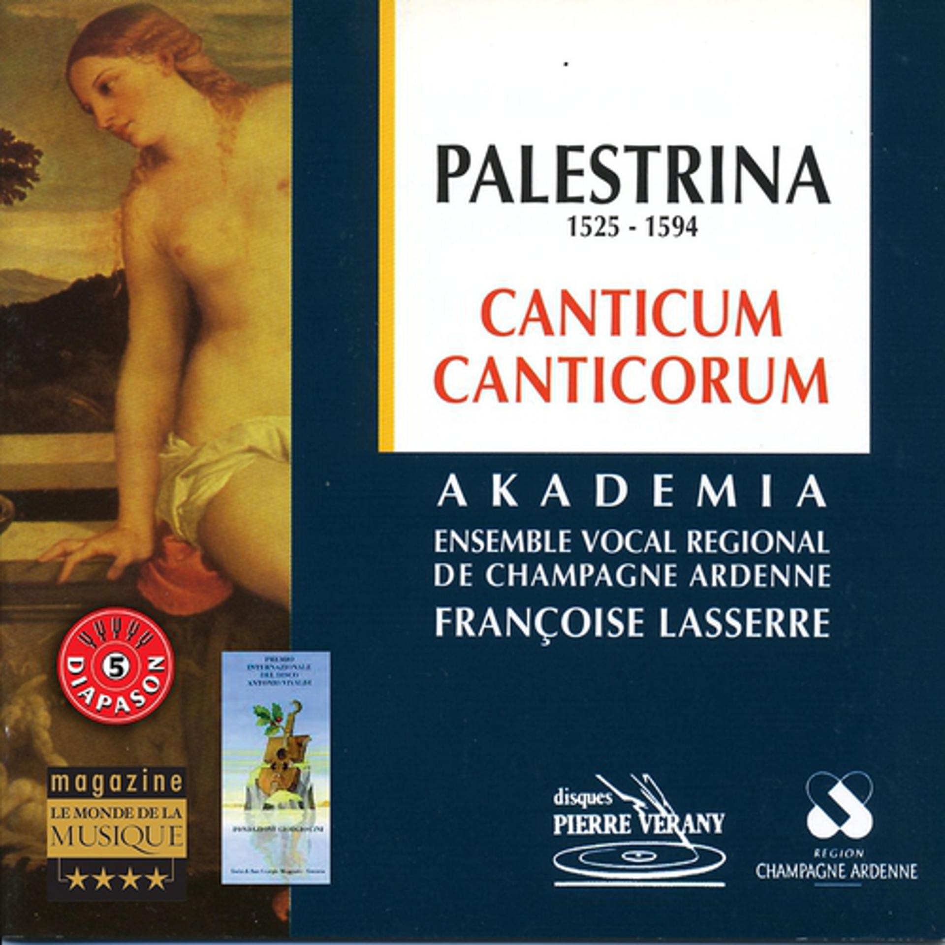 Постер альбома Palestrina : Canticum Canticorum