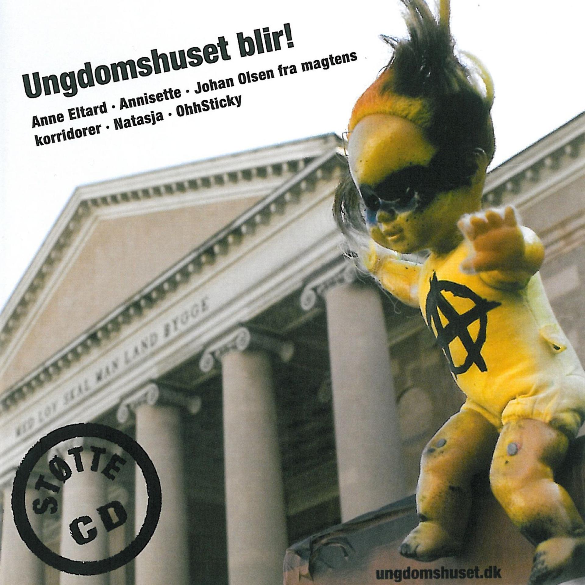 Постер альбома Ungdomshuset Bli'r!
