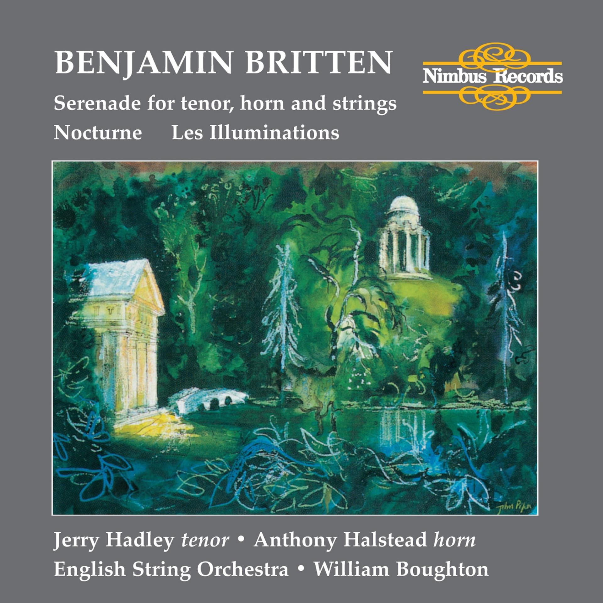 Постер альбома Britten: Les Illuminations, Serenade & Nocturne