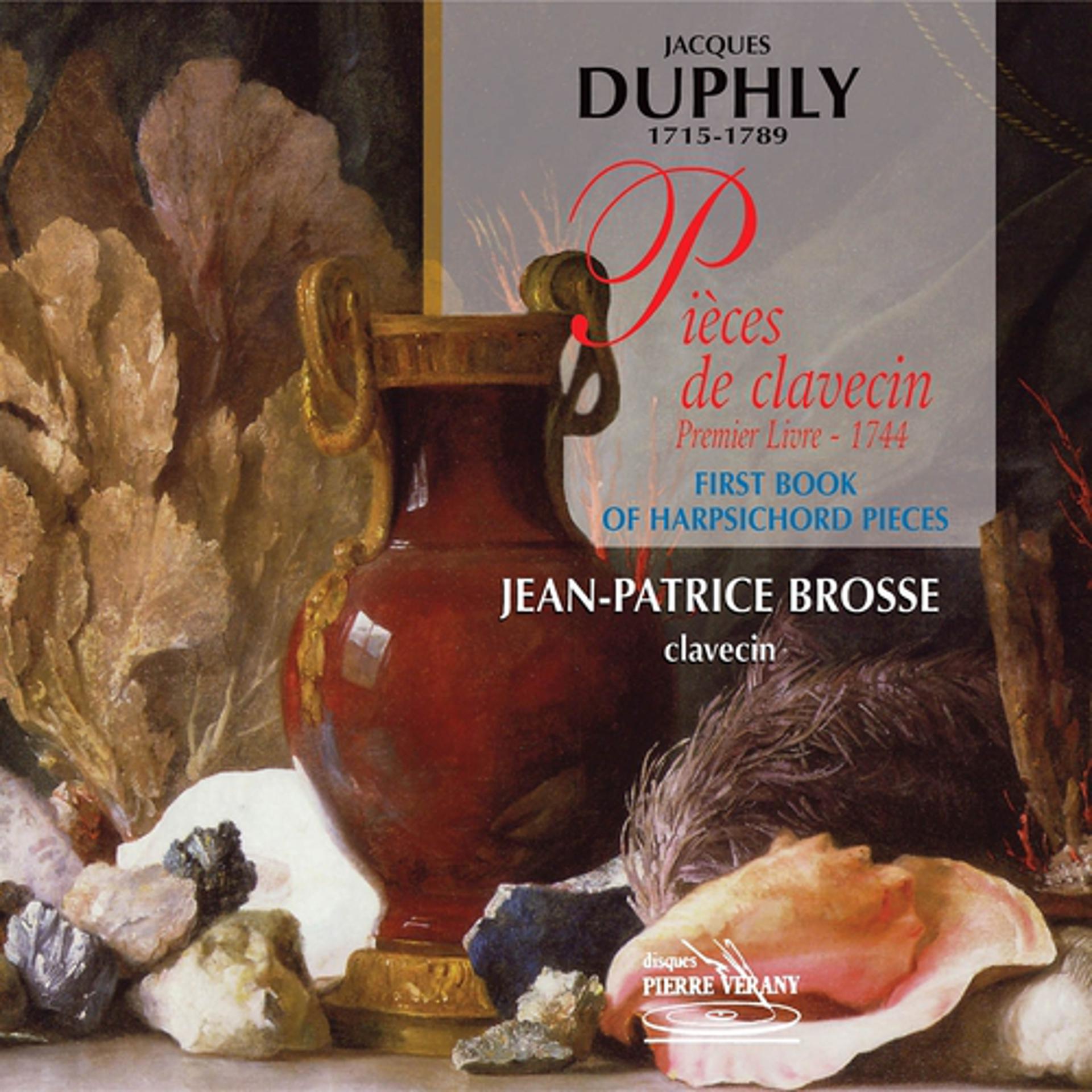 Постер альбома Duphly : Pièces de clavecin, 1er livre (1744)