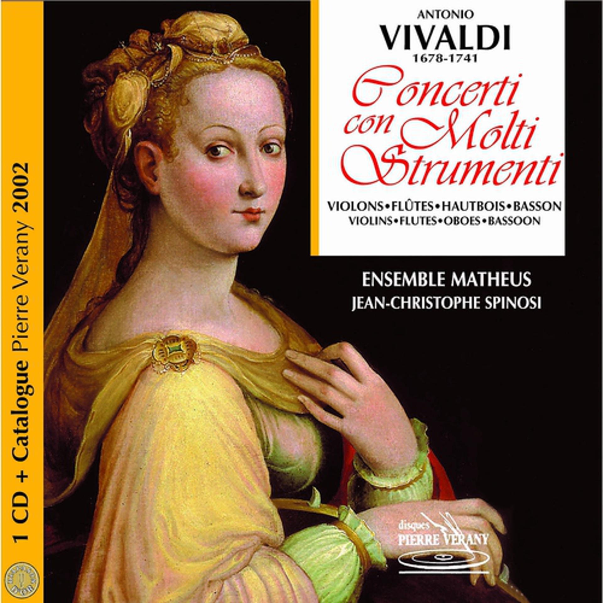 Постер альбома Vivaldi : Catalogue Vérany classique 2002 - Concerti con molti strumenti, vol.2