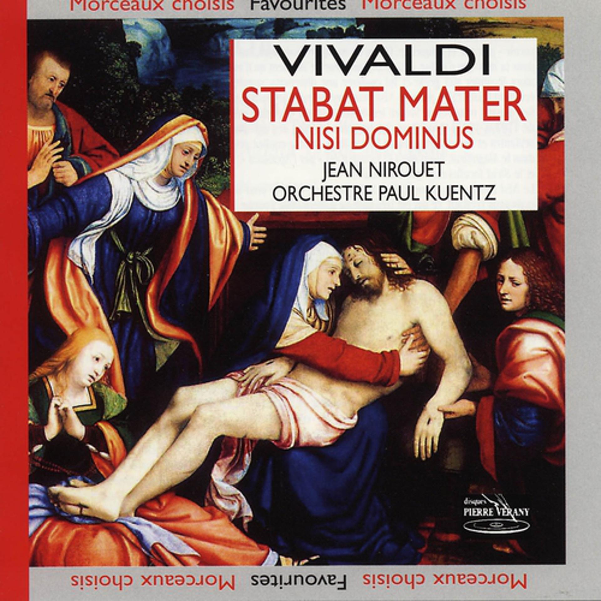 Постер альбома Vivaldi : Stabat Mater  Nisi Dominus  1er air de la Cantate