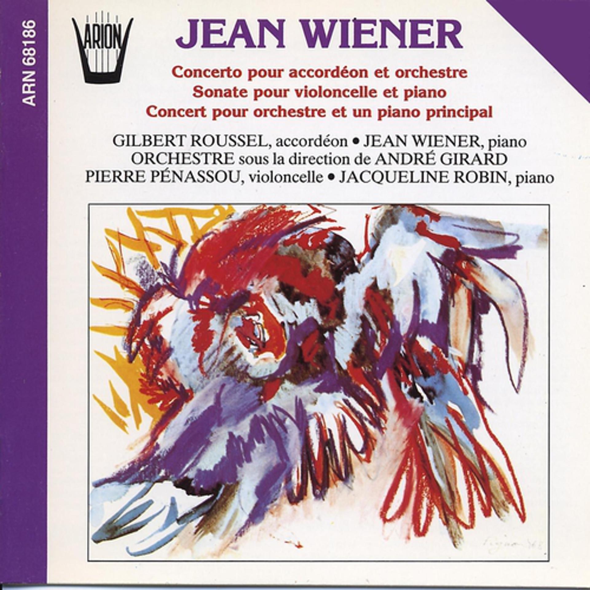 Постер альбома Wiener : Concertos & sonates
