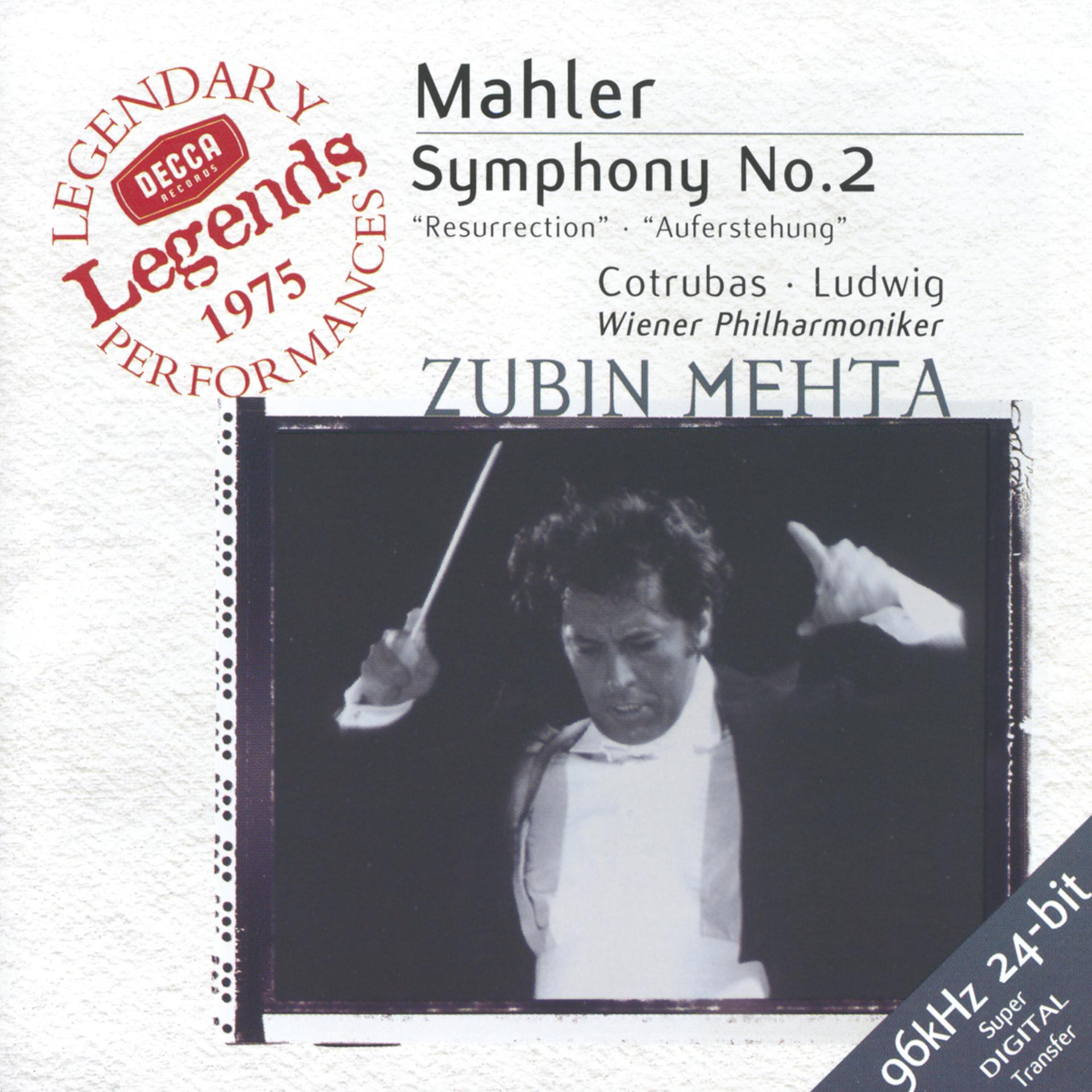 Постер альбома Mahler: Symphony No.2