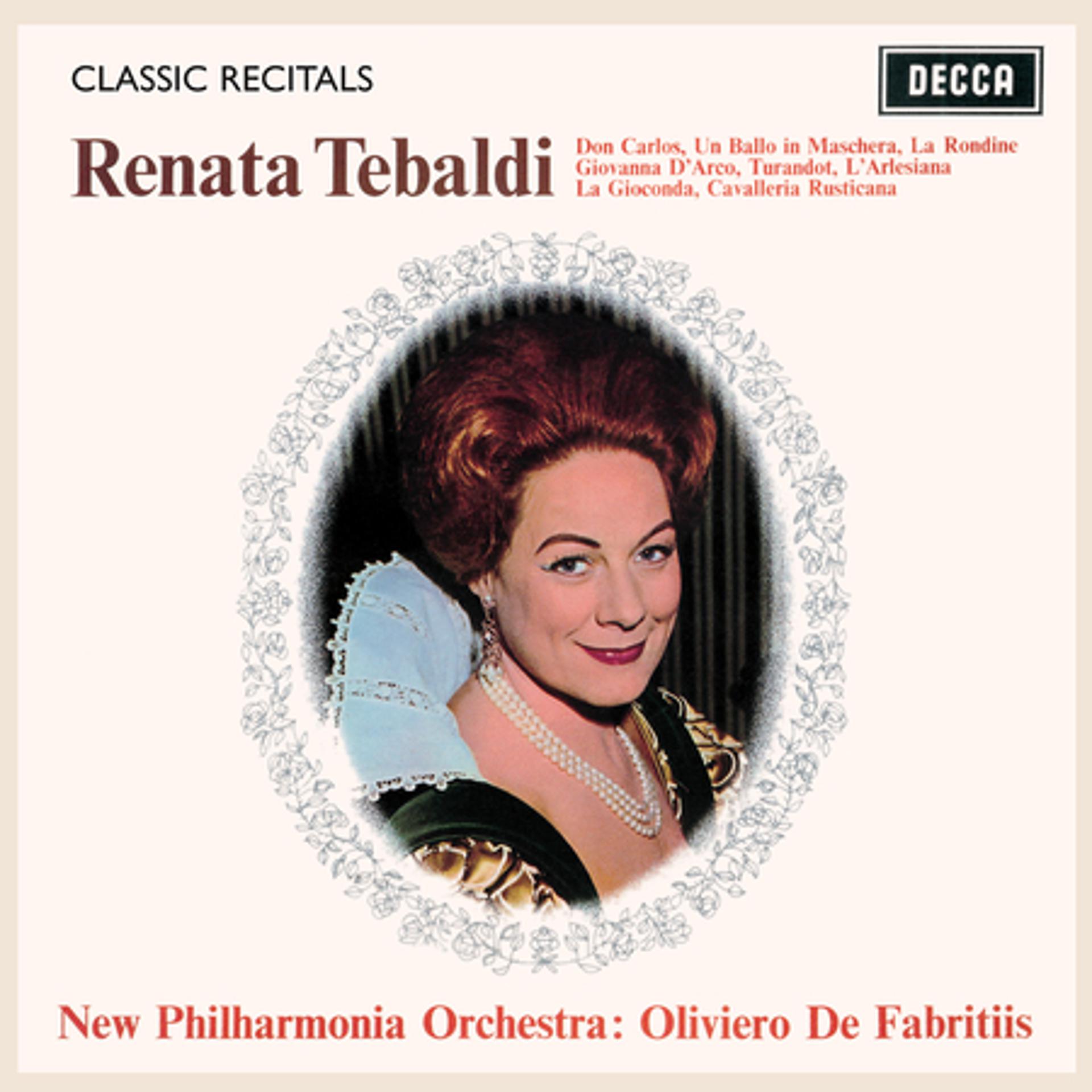 Постер альбома Renata Tebaldi / Classic Recital