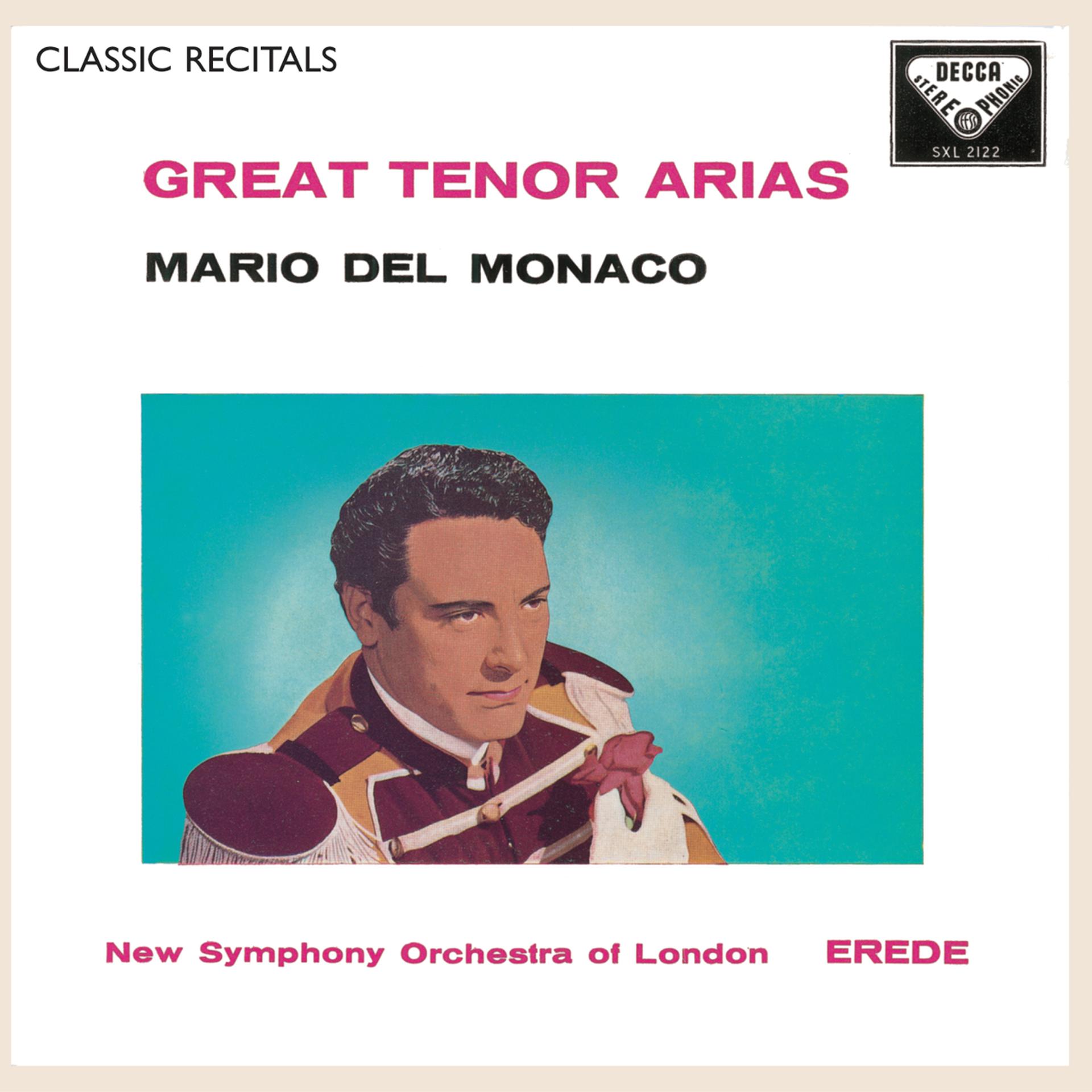 Постер альбома Mario del Monaco: Great Tenor Arias