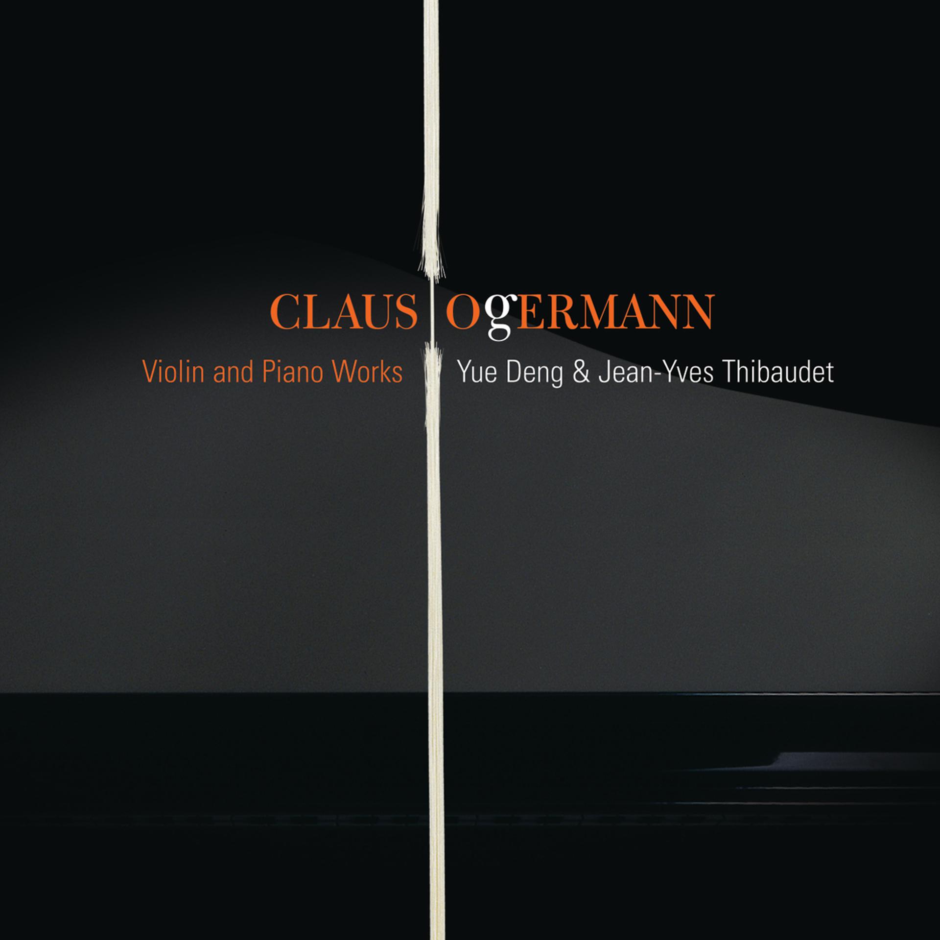Постер альбома Ogerman:  Works for Violin & Piano