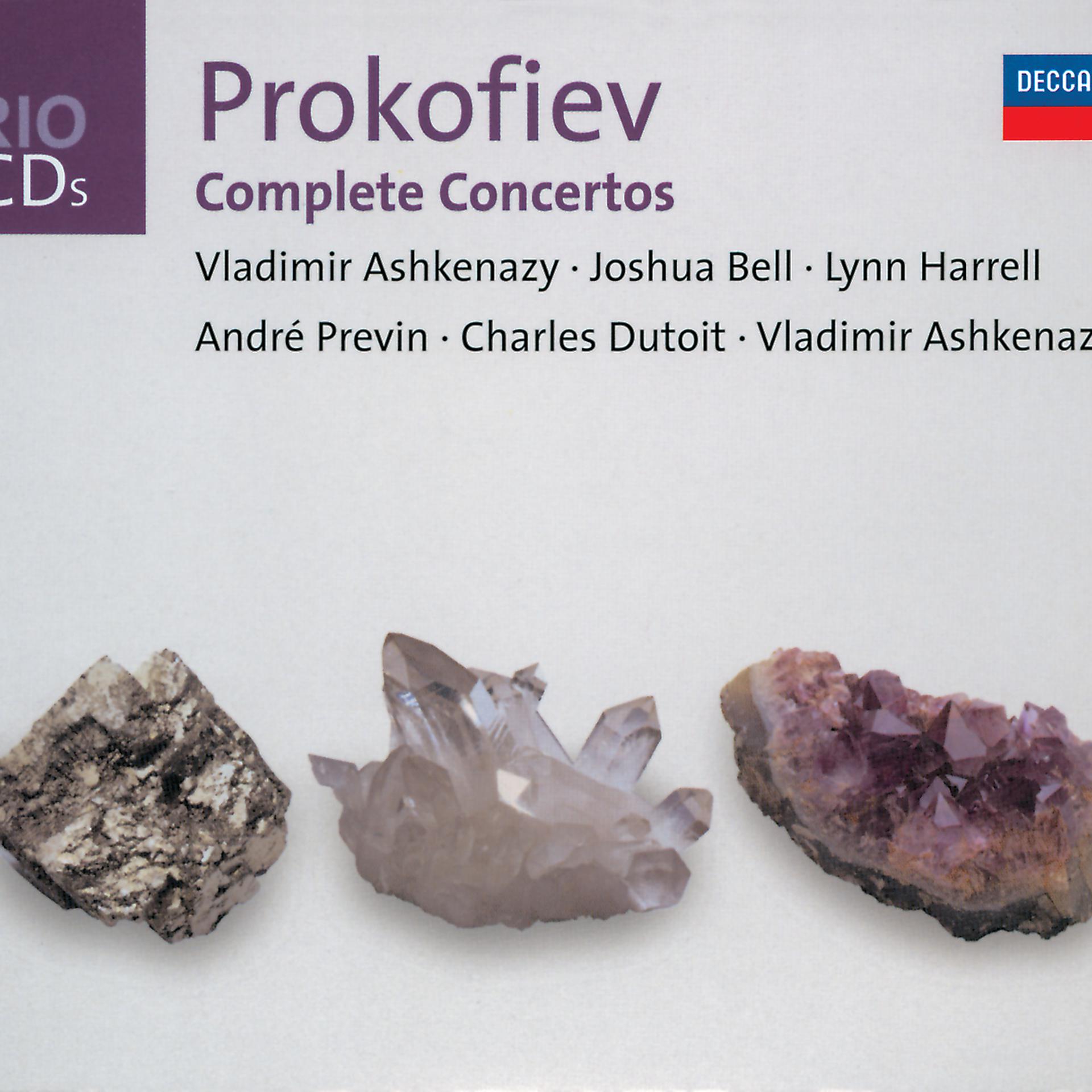 Постер альбома Prokofiev: The Piano Concertos/Violin Concertos etc