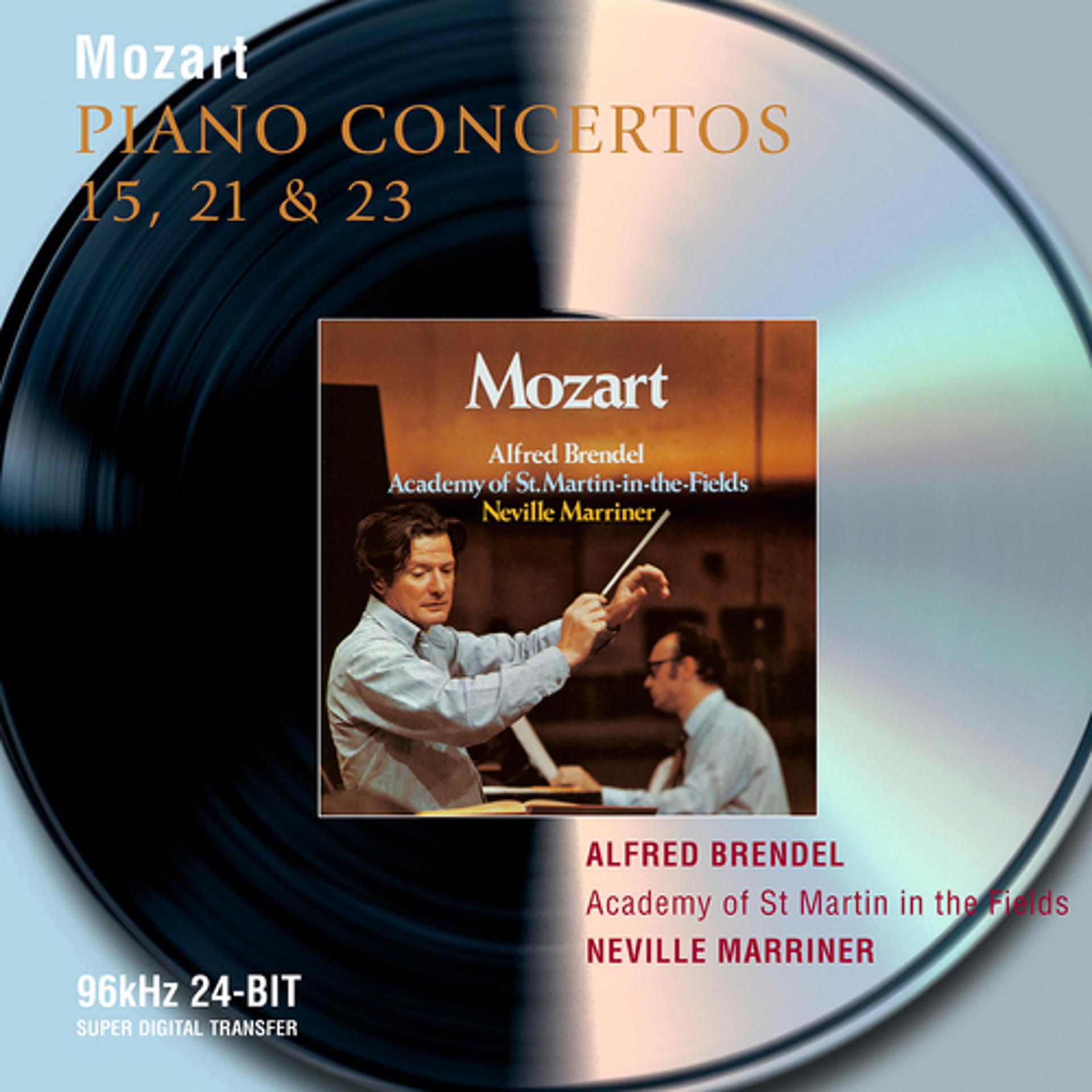 Постер альбома Mozart: Piano Concertos Nos.15, 21 & 23