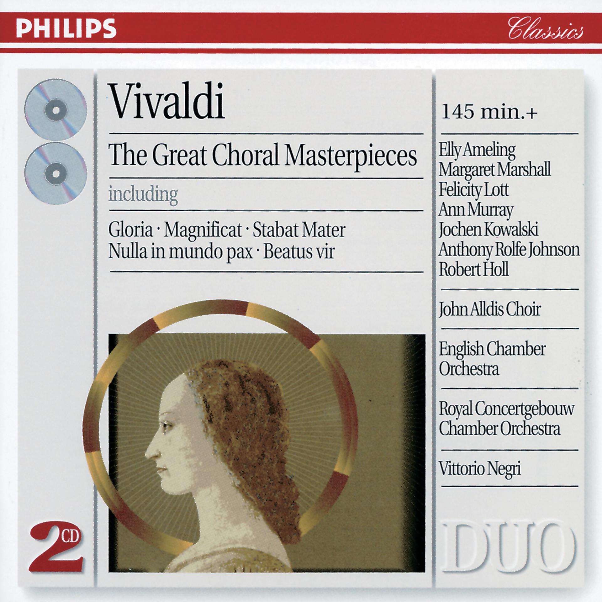 Постер альбома Vivaldi: The Great Choral Masterpieces