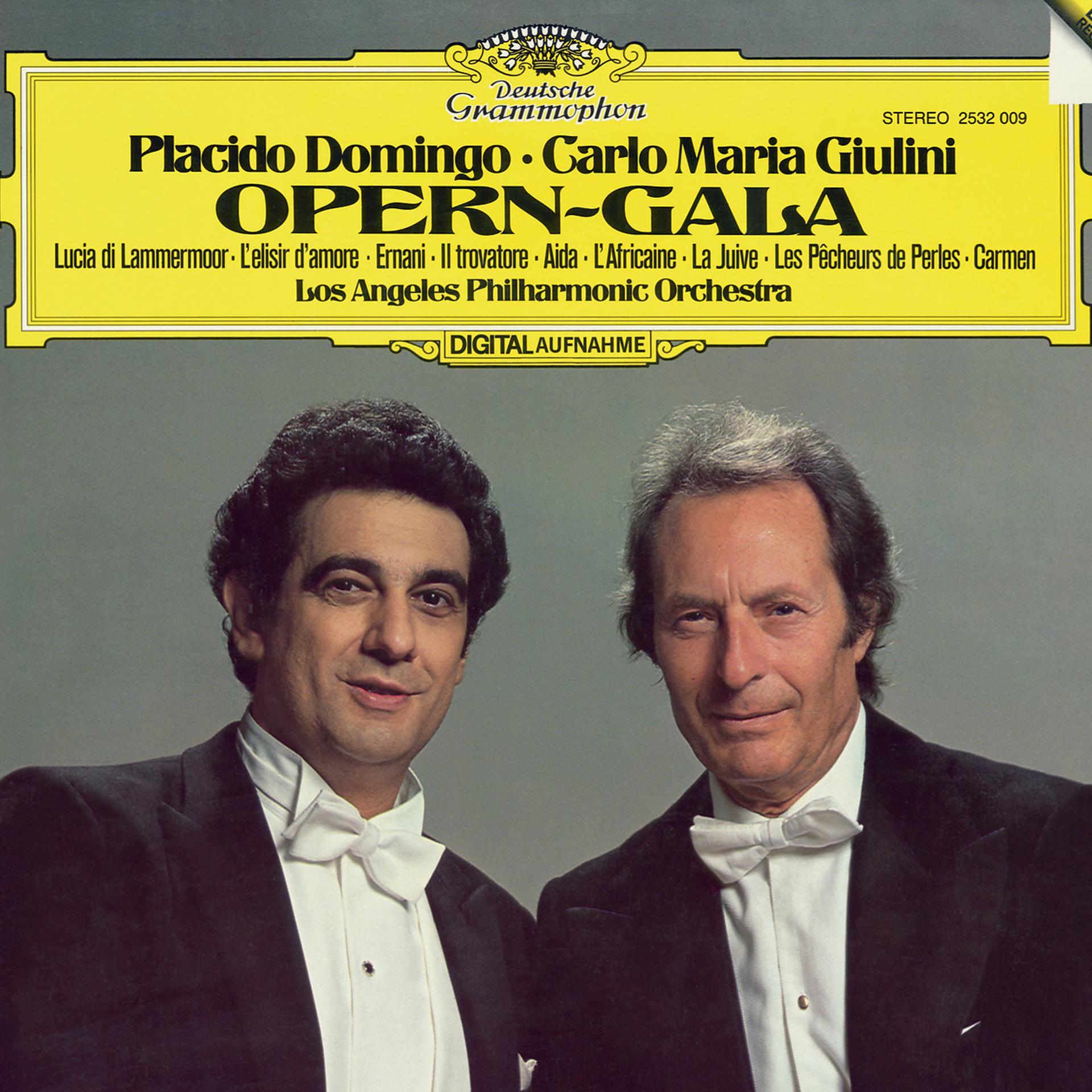 Постер альбома Placido Domingo / Carlo Maria Giulini -  Opera Recital