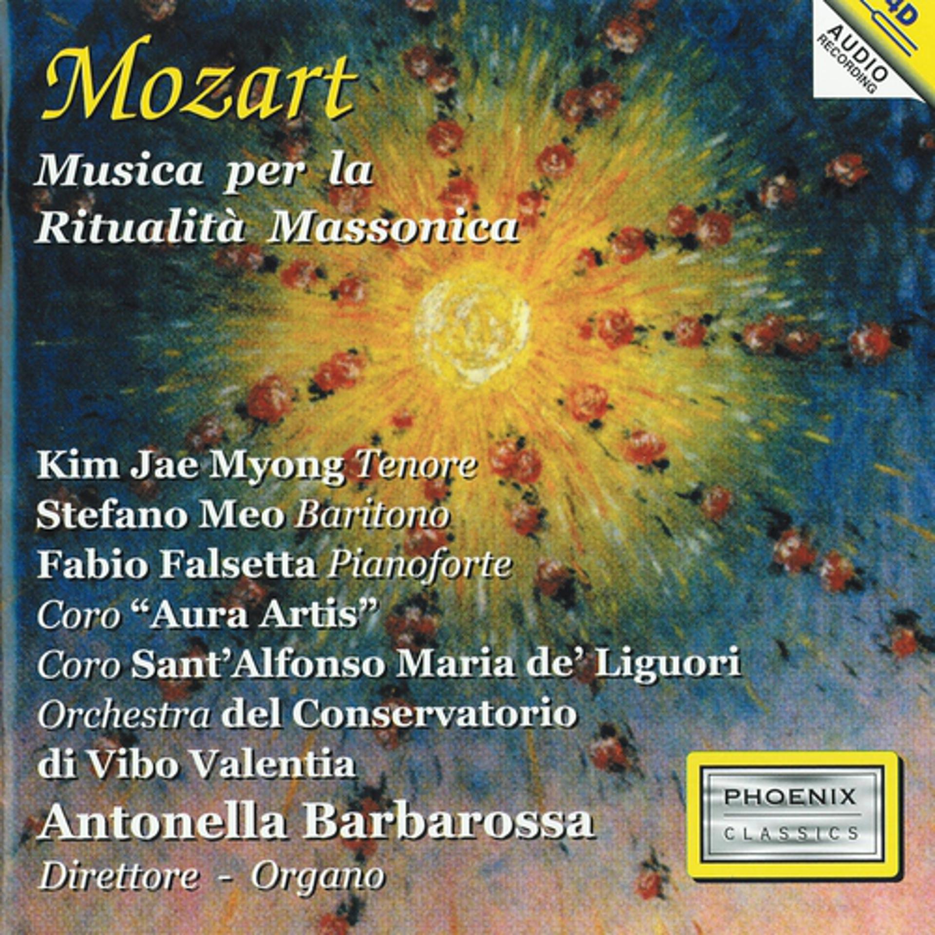 Постер альбома Mozart: Musica per la ritualità Massonica