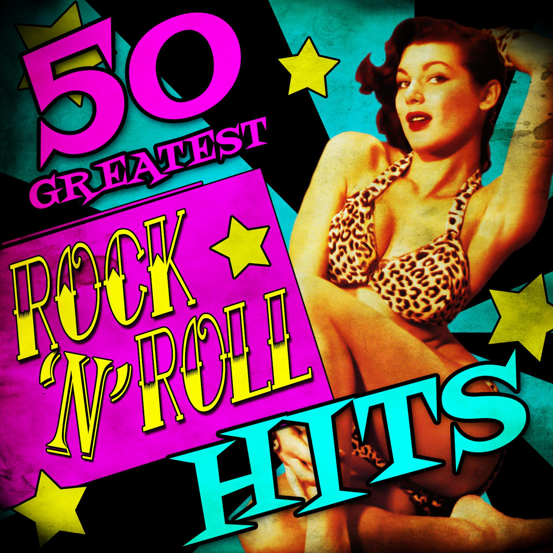 Постер альбома 50 Greatest Rock 'N' Roll Hits