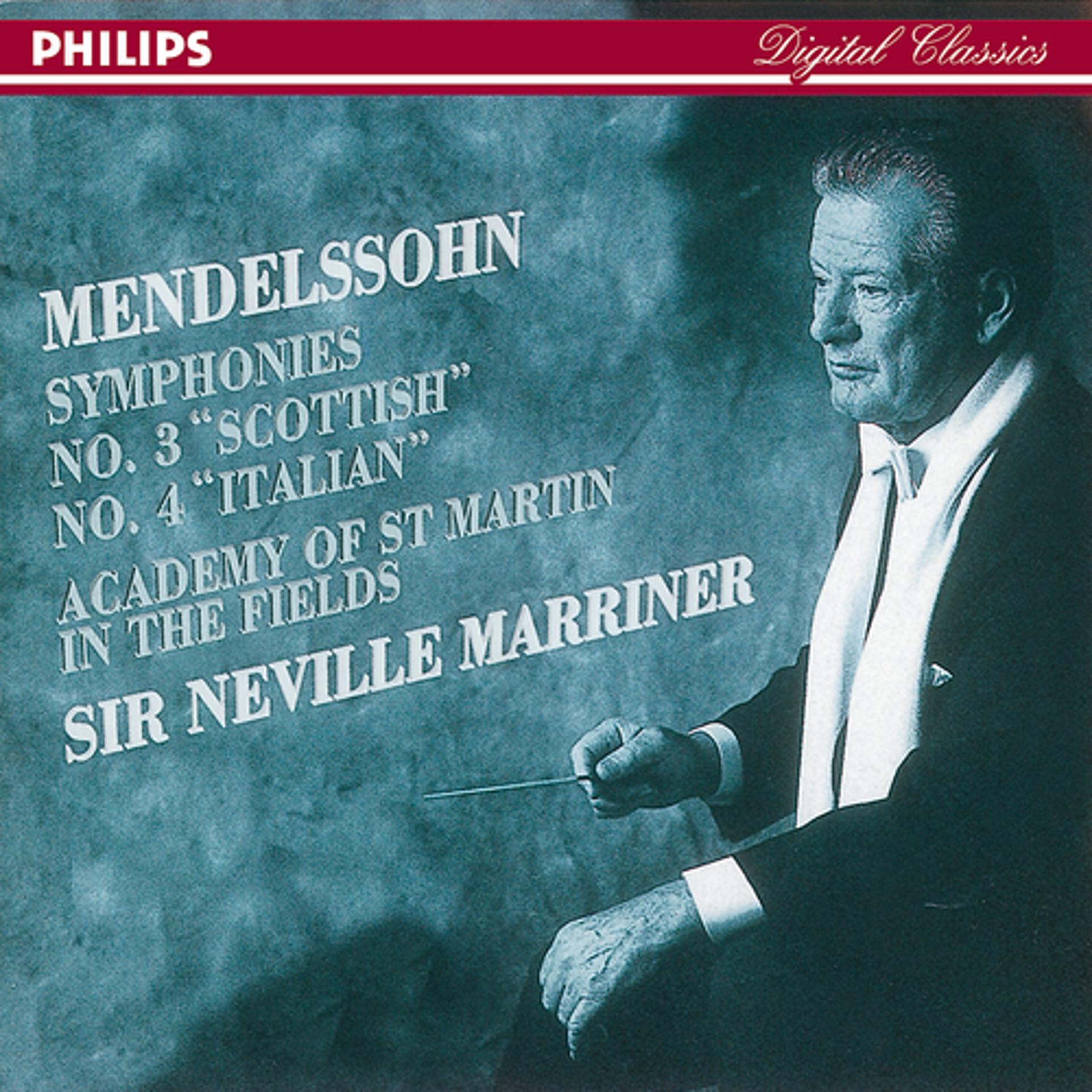 Постер альбома Mendelssohn: Symphonies Nos. 3 "Scottish" & 4 "Italian"