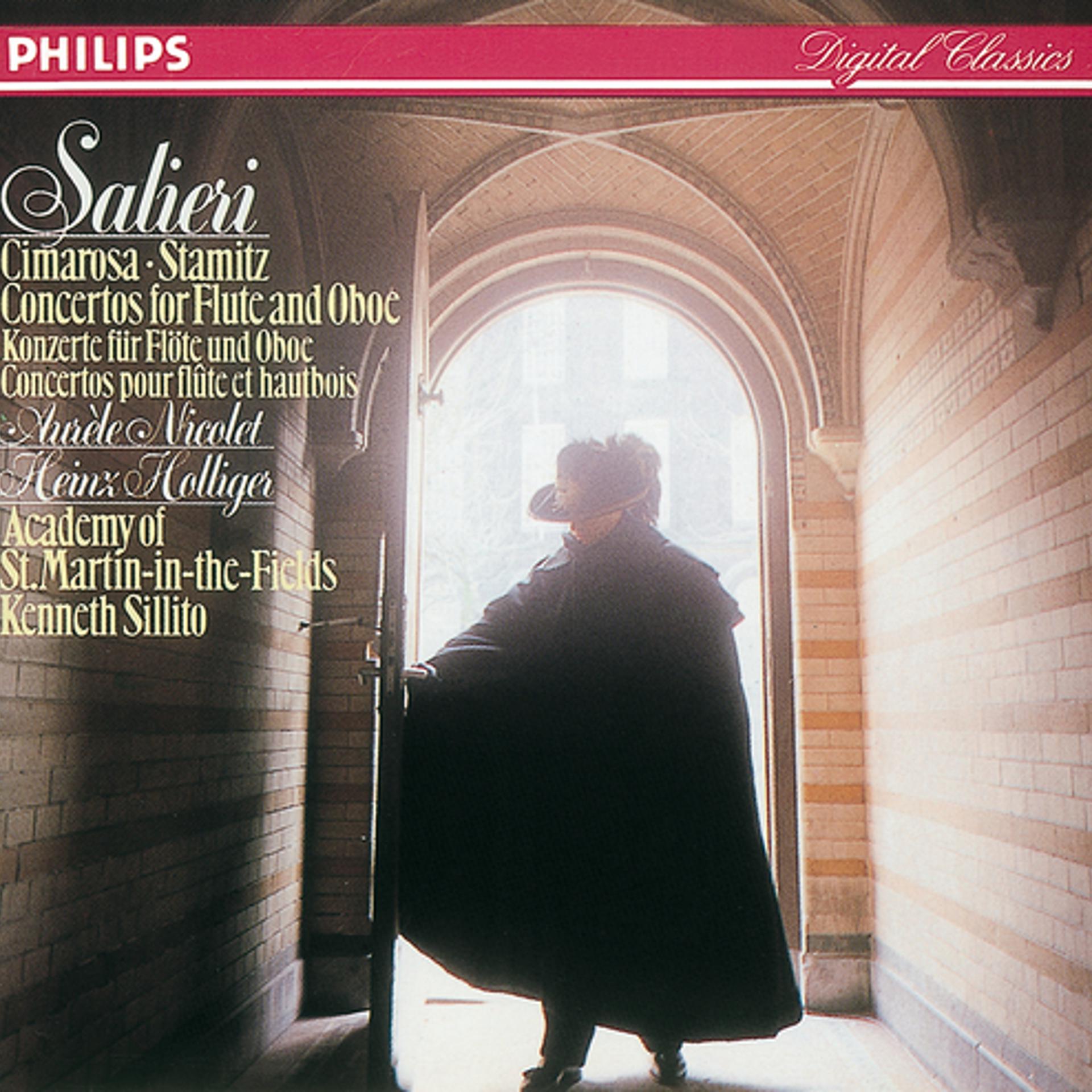 Постер альбома Salieri/Stamitz/Cimarosa: Concertos for Flute & Oboe