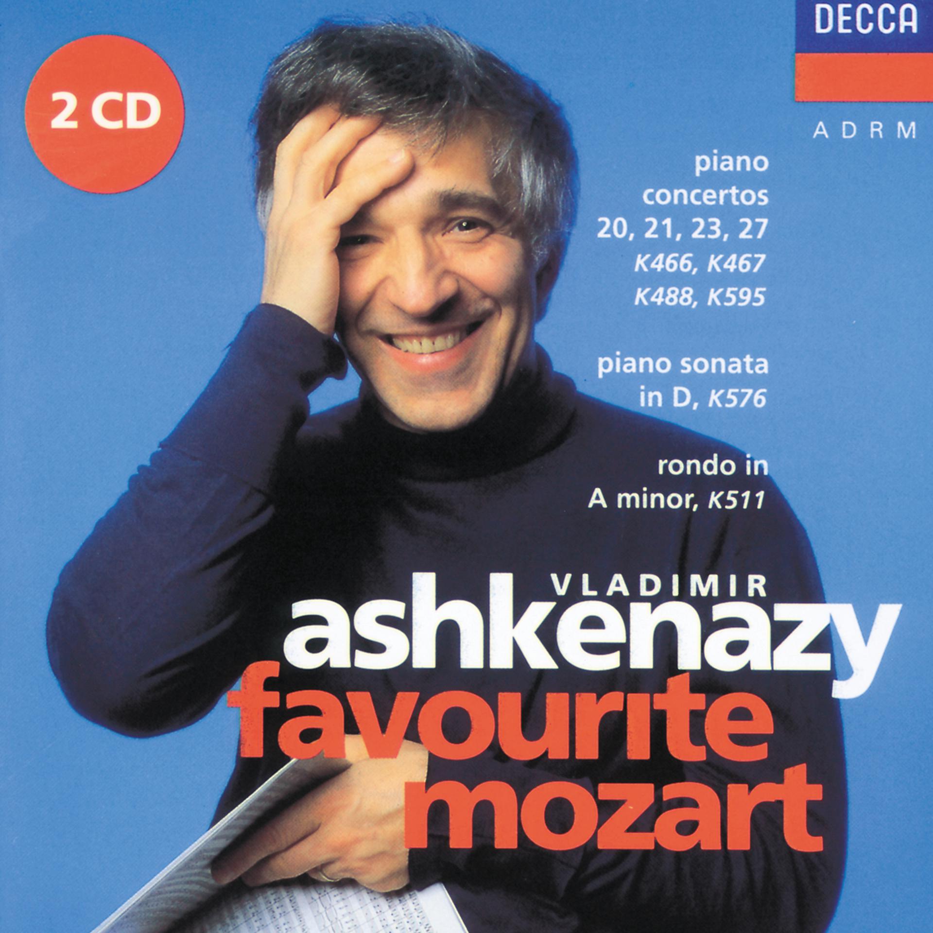 Постер альбома Favourite Mozart - Piano Concertos Nos. 20, 21, 23, 27 etc.