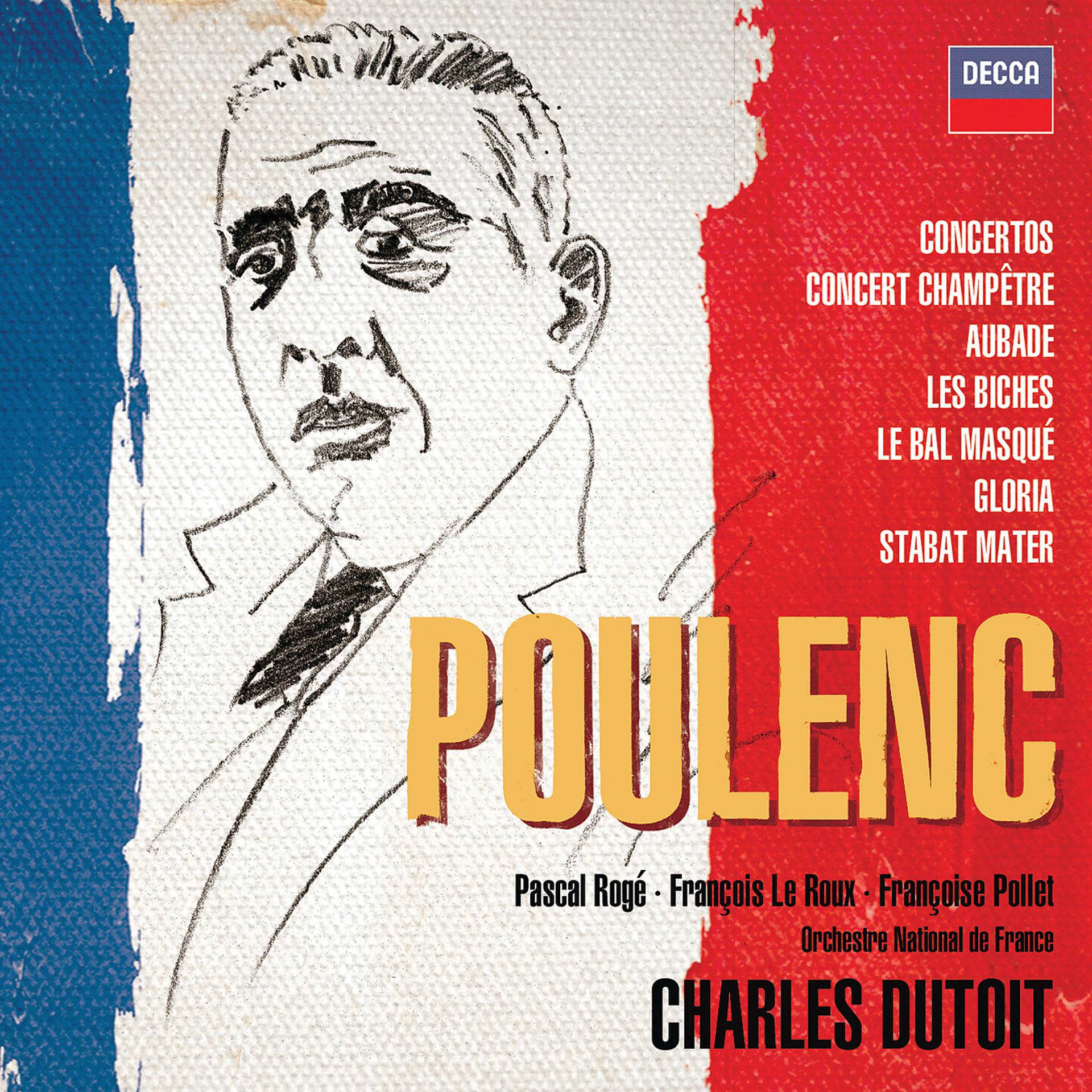Постер альбома Poulenc: Concertos, Orchestral & Choral  Works