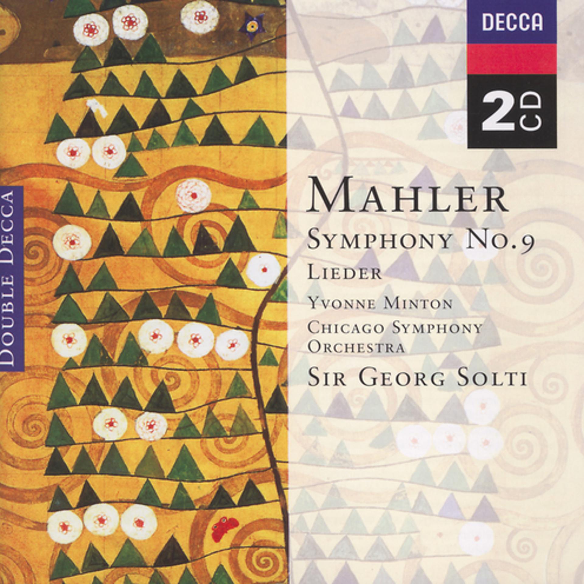 Постер альбома Mahler: Symphony No.9; Lieder eines fahrenden Gesellen etc.