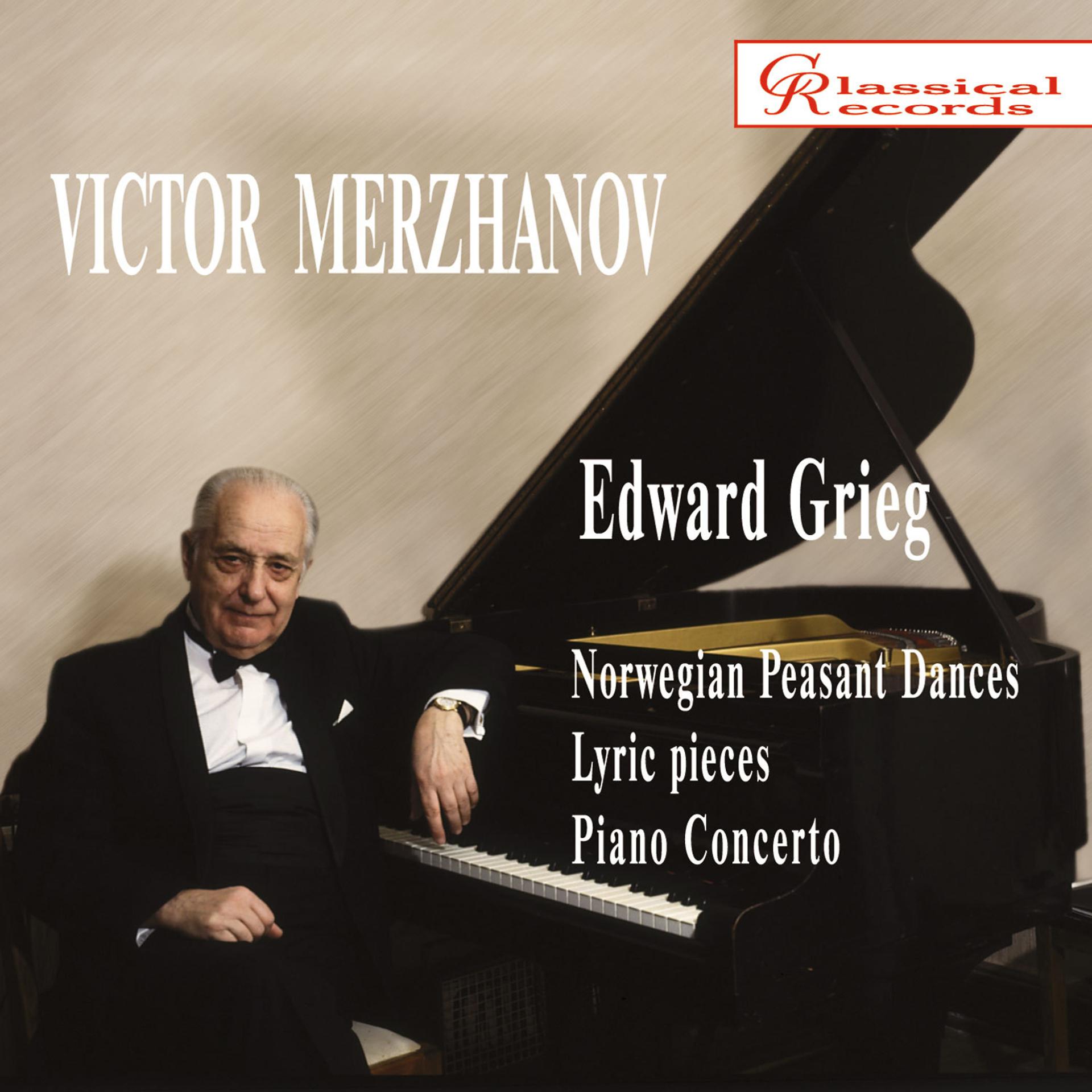 Постер альбома Victor Merzhanov plays Grieg