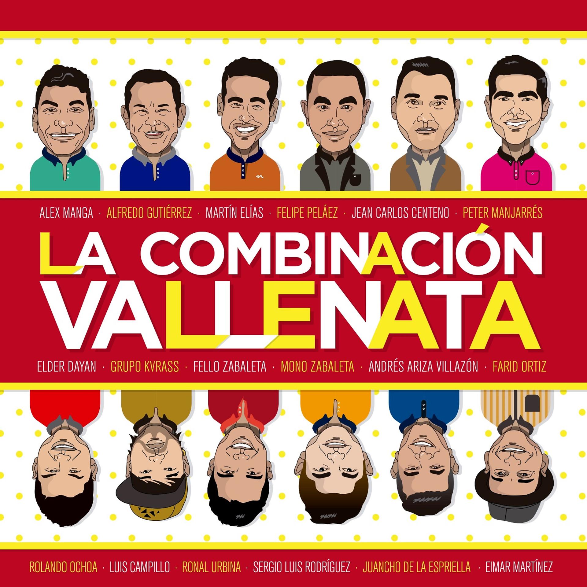 Постер альбома La Combinación Vallenata 2015 / 2016