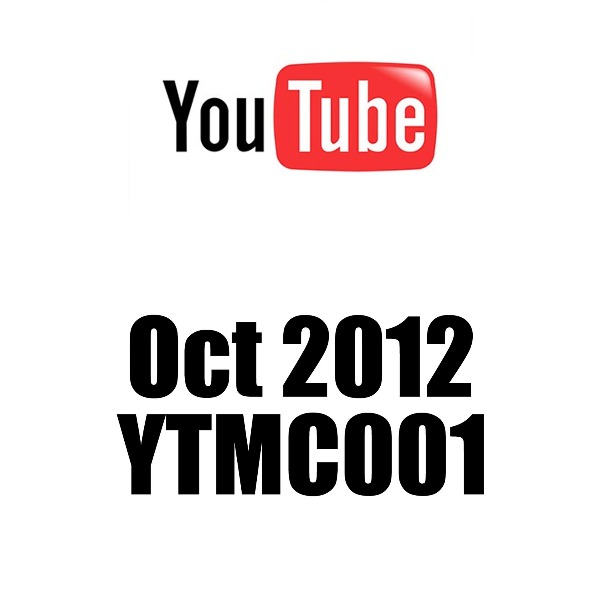 Постер альбома Youtube Music - One Media - Oct 2012 - Ytmc001