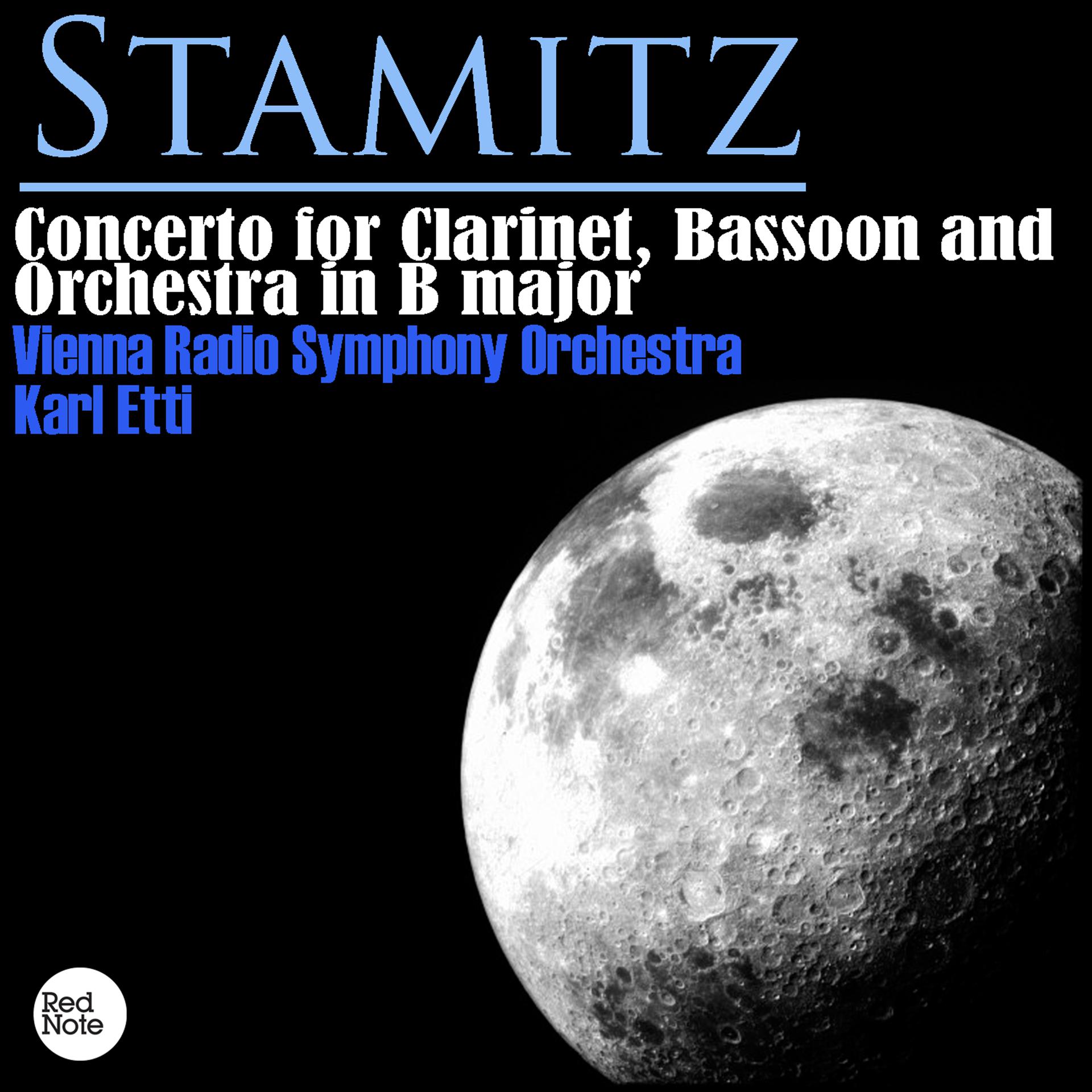 Постер альбома Stamitz: Concerto for Clarinet, Bassoon and Orchestra in B major