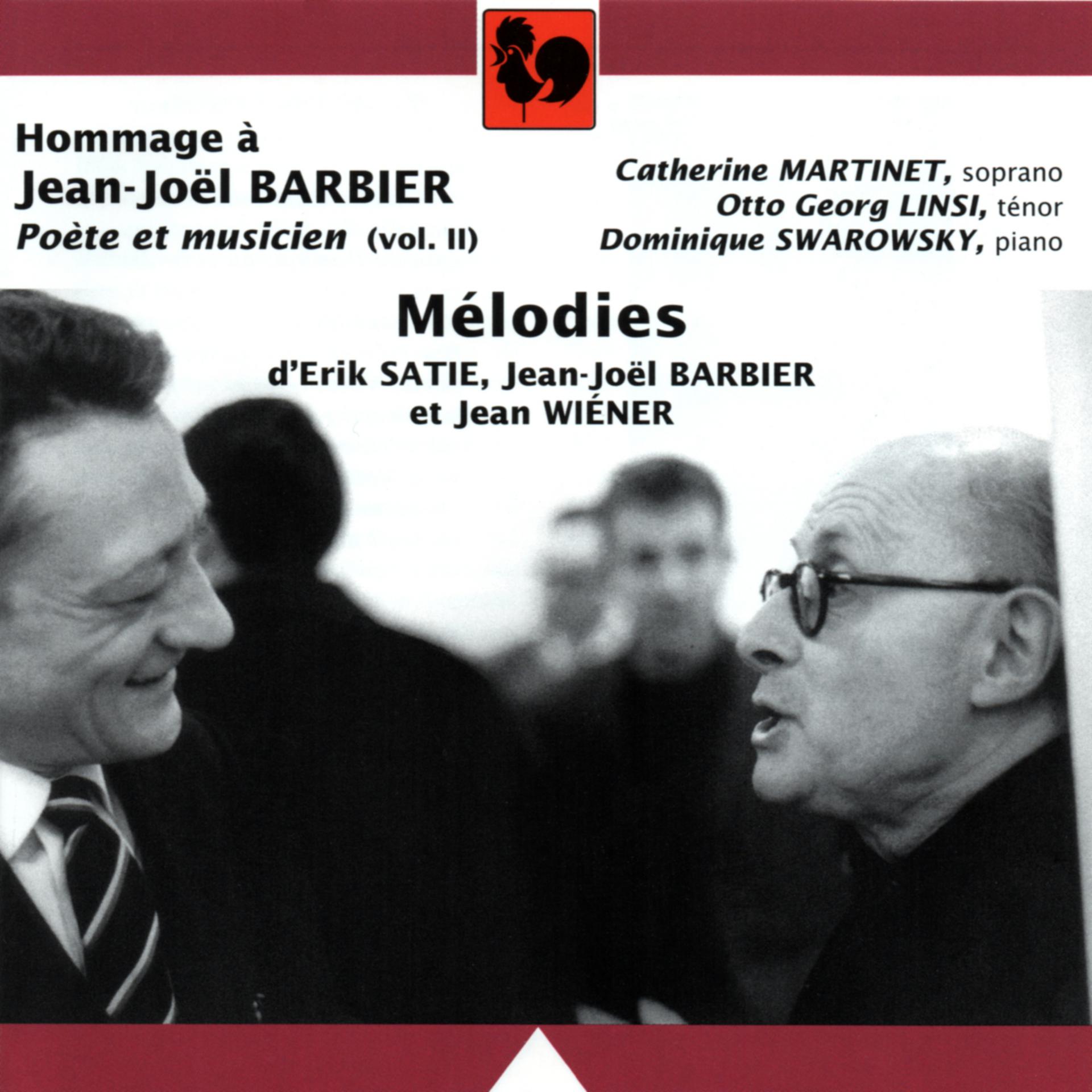 Постер альбома Hommage à Jean-Joël Barbier, poète et musicien, Vol. 2