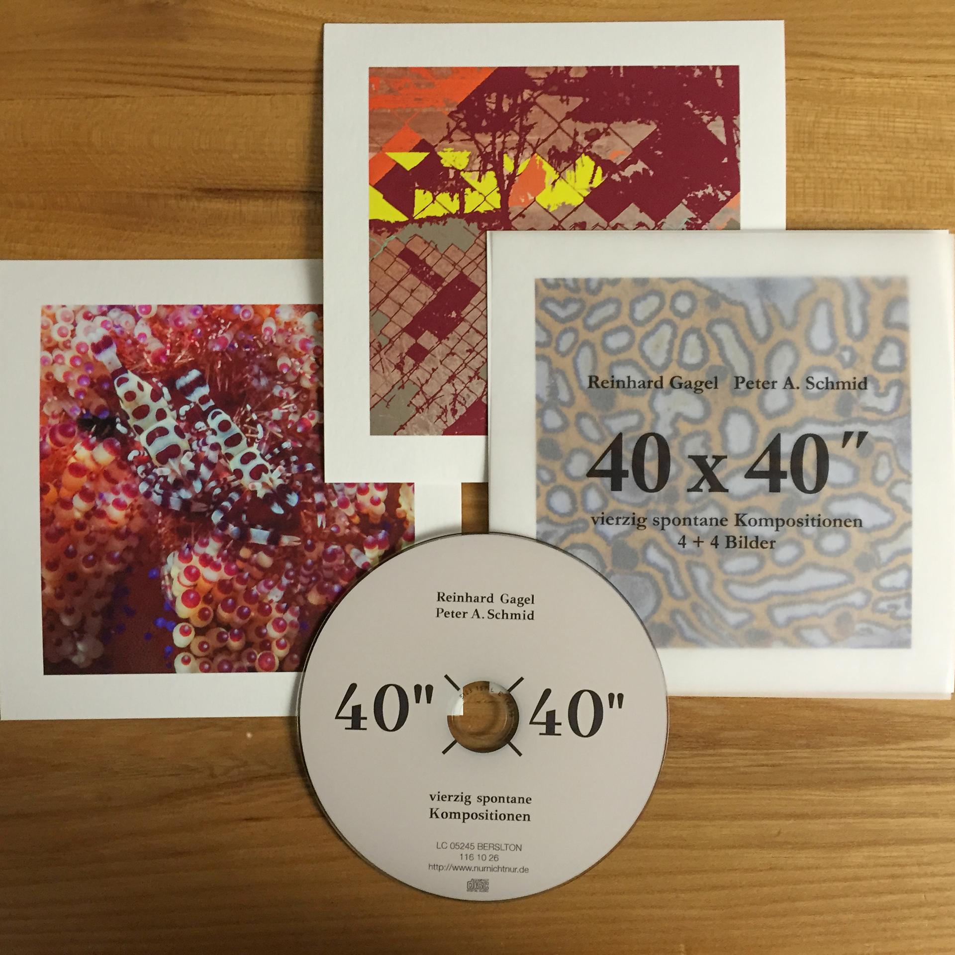 Постер альбома 40 X 40'' (Forty Spontaneous Compositions)