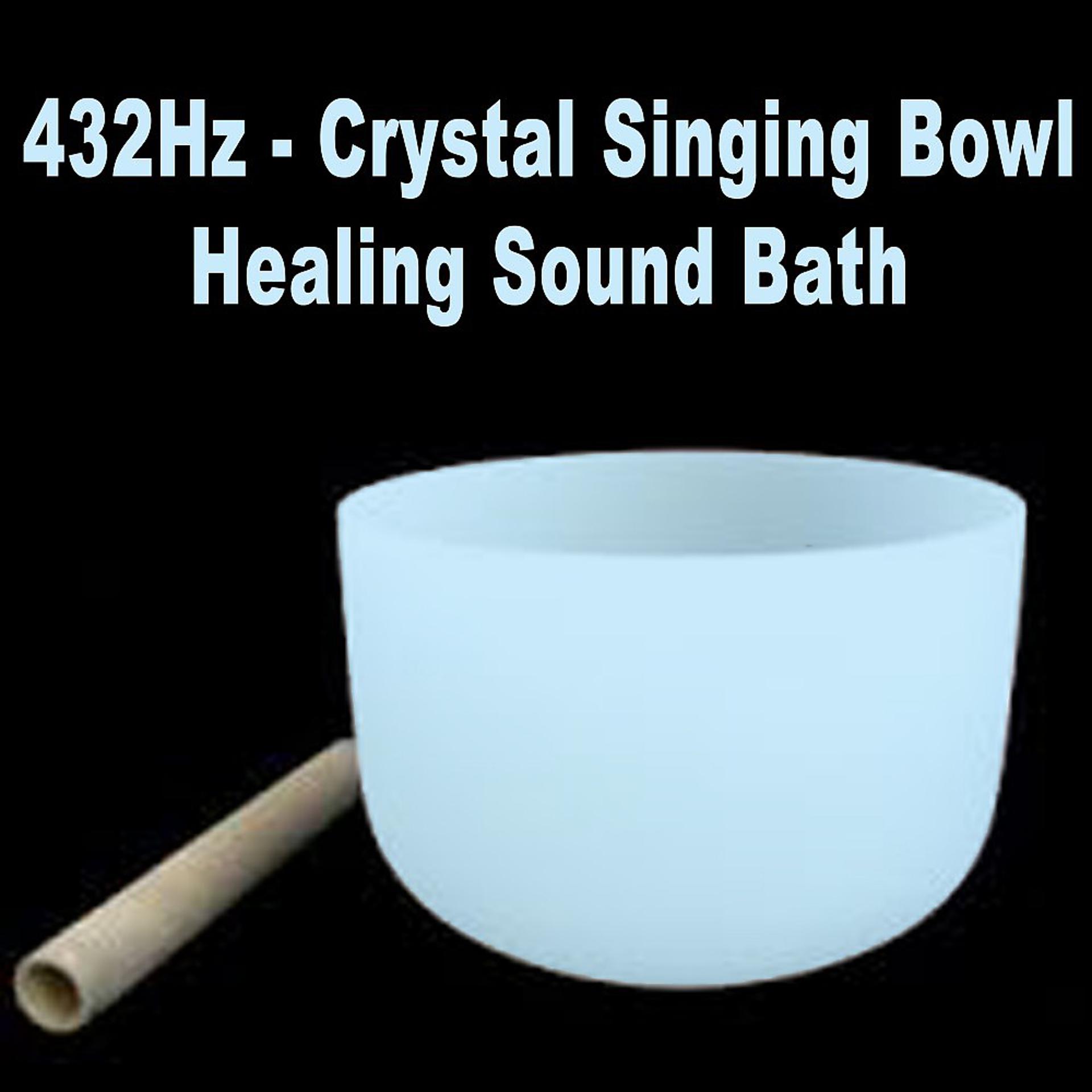 Постер альбома 432Hz Crystal Singing Bowl Healing Sound Bath