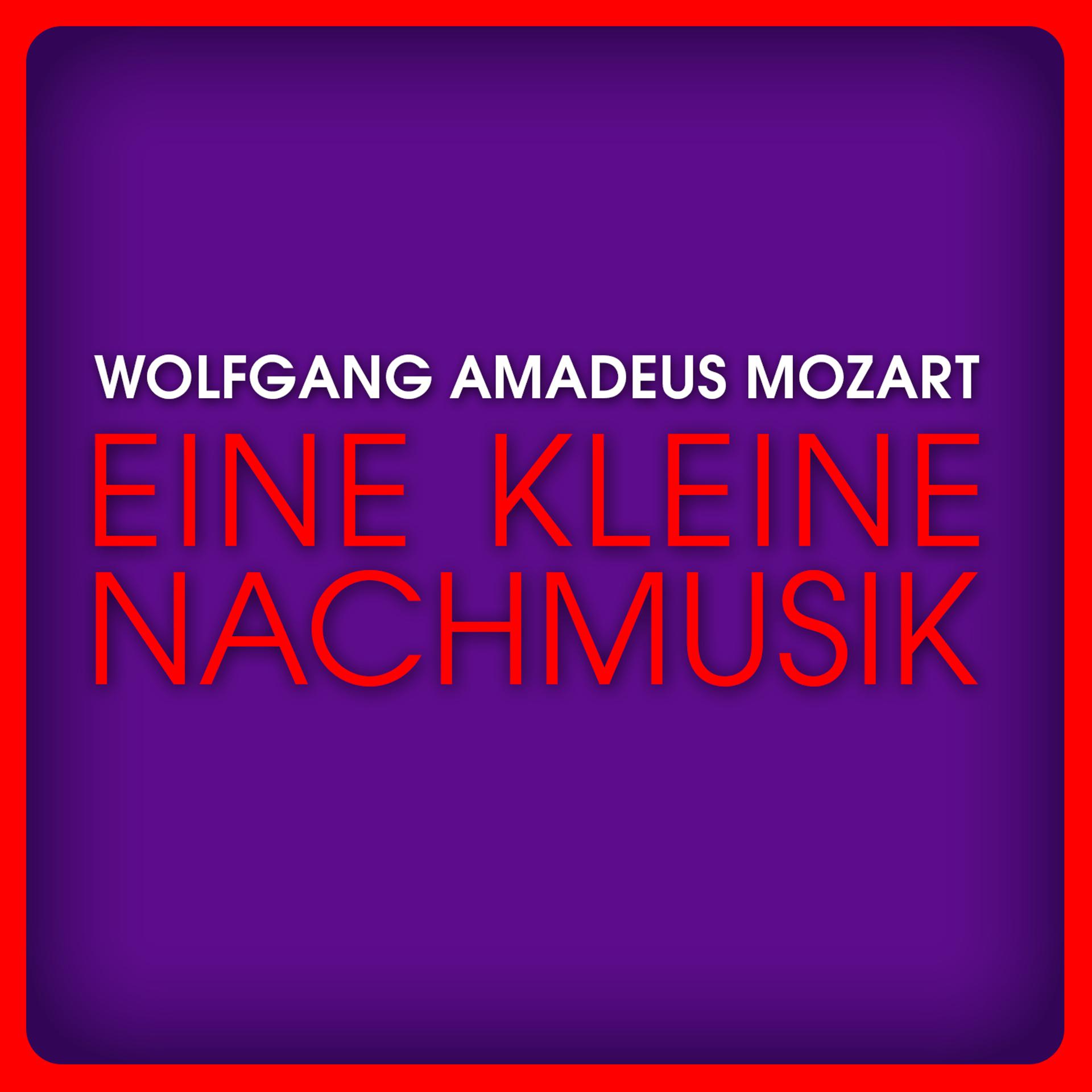 Постер альбома Wolfgang Amadeus Mozart: Eine kleine Nachmusik