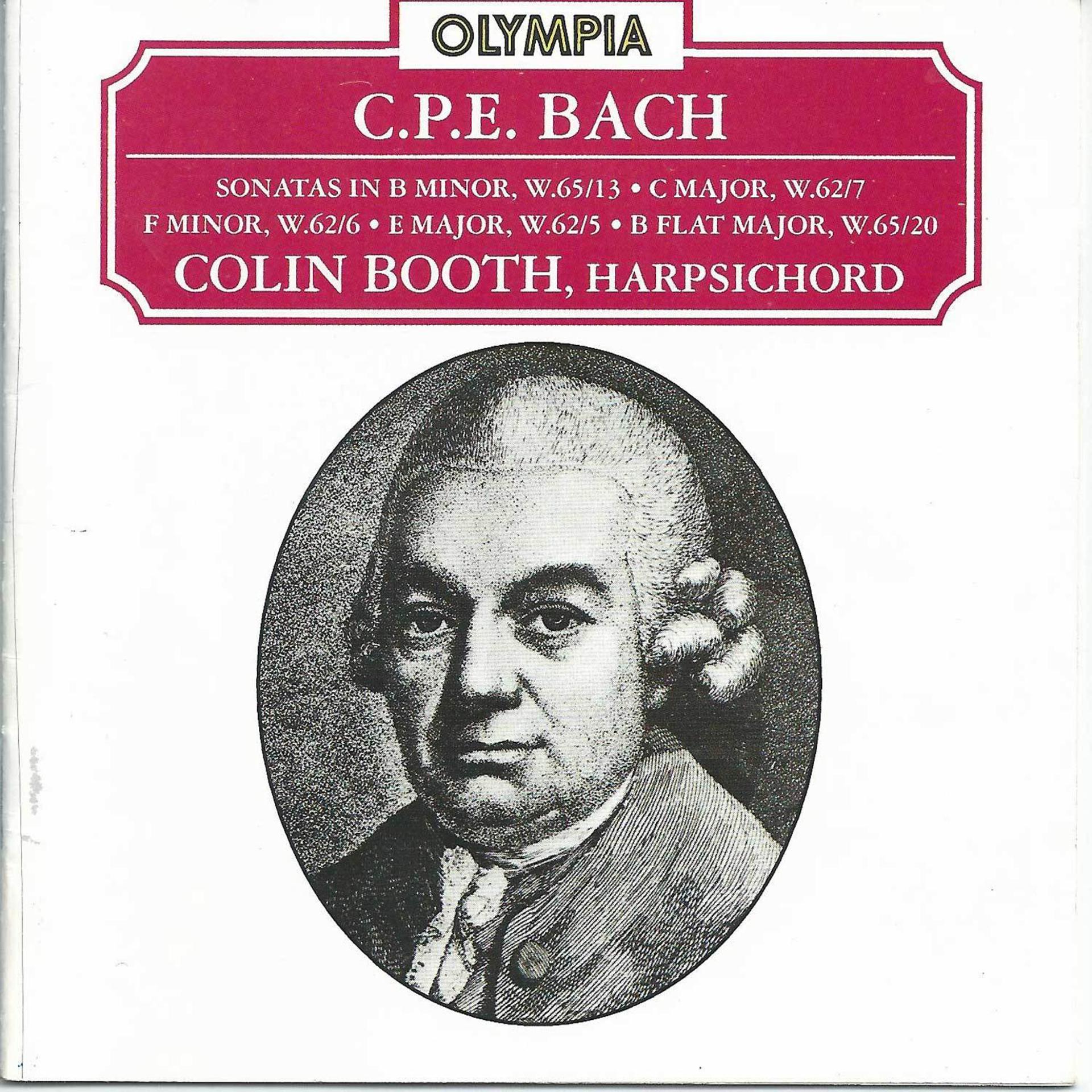 Постер альбома C.P.E. Bach: Sonatas