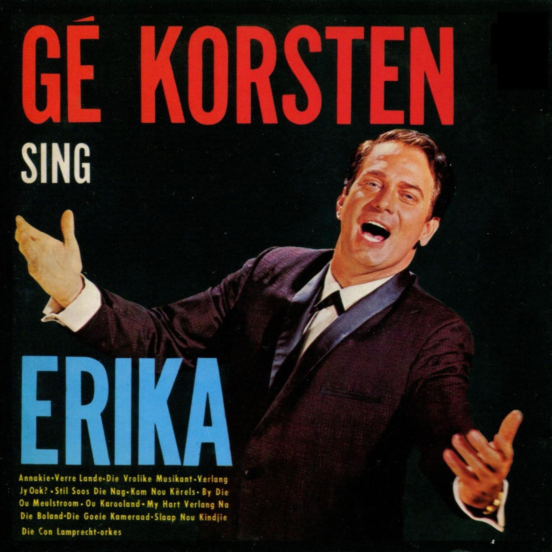 Постер альбома Gé Korsten Sing Erika