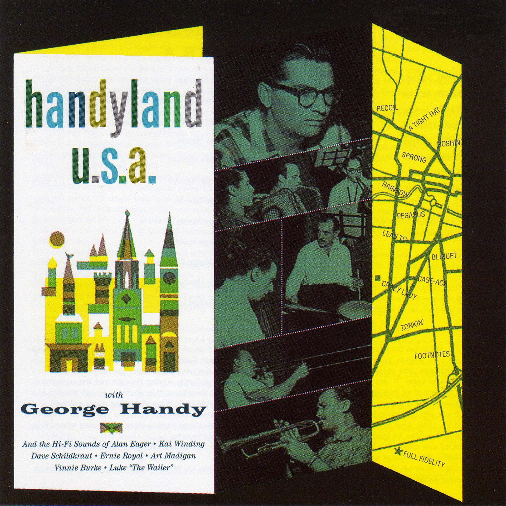Постер альбома Handyland U.S.A. (with Ernie Royal, Allen Eager & Danny Banks)