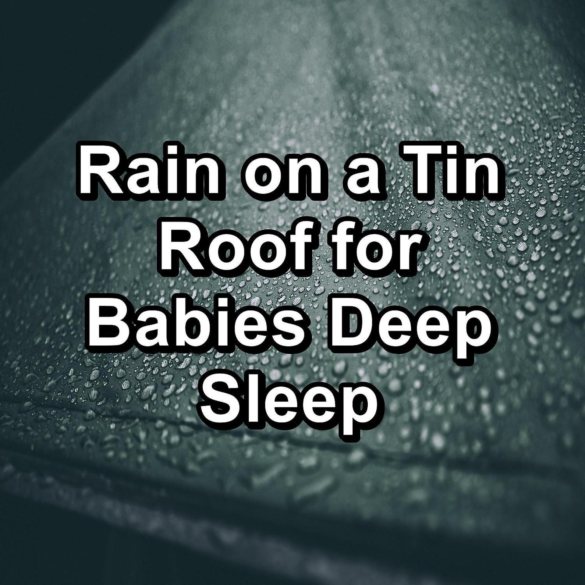 Постер альбома Rain on a Tin Roof for Babies Deep Sleep