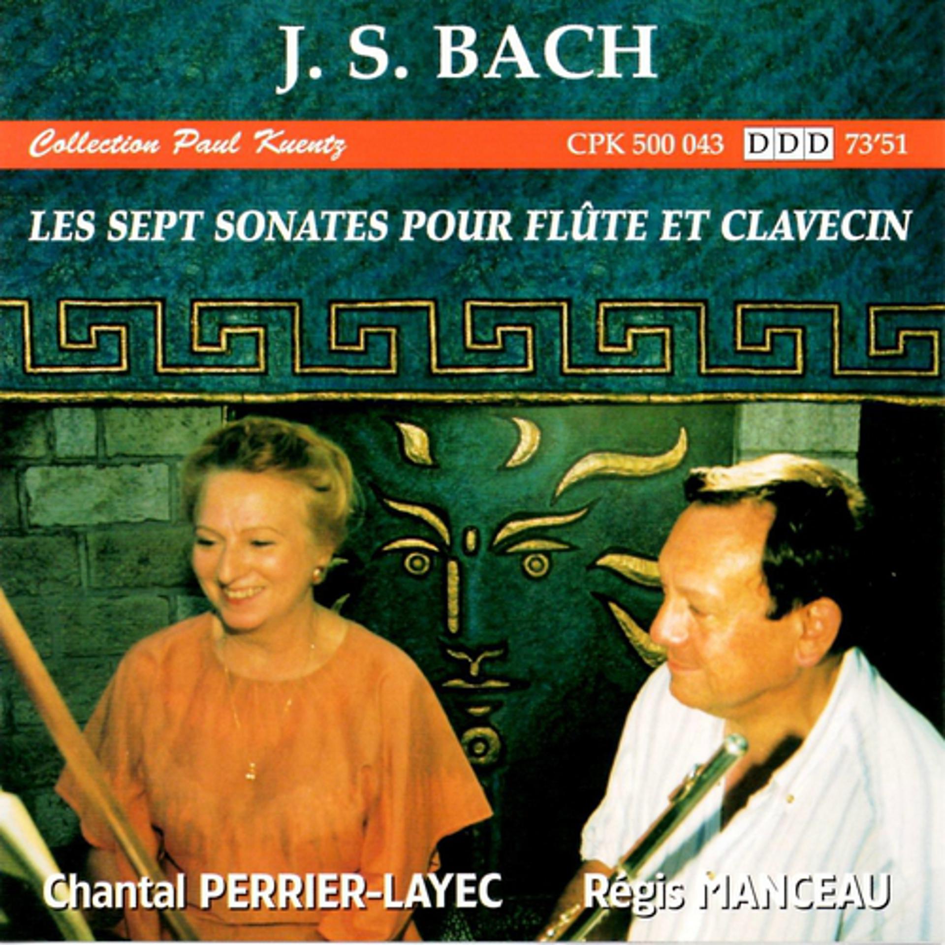 Постер альбома Bach : Sept sonates pour flûte et clavecin